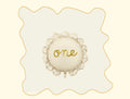 Foil Balloon “One” con Ruffle 51.5 cm