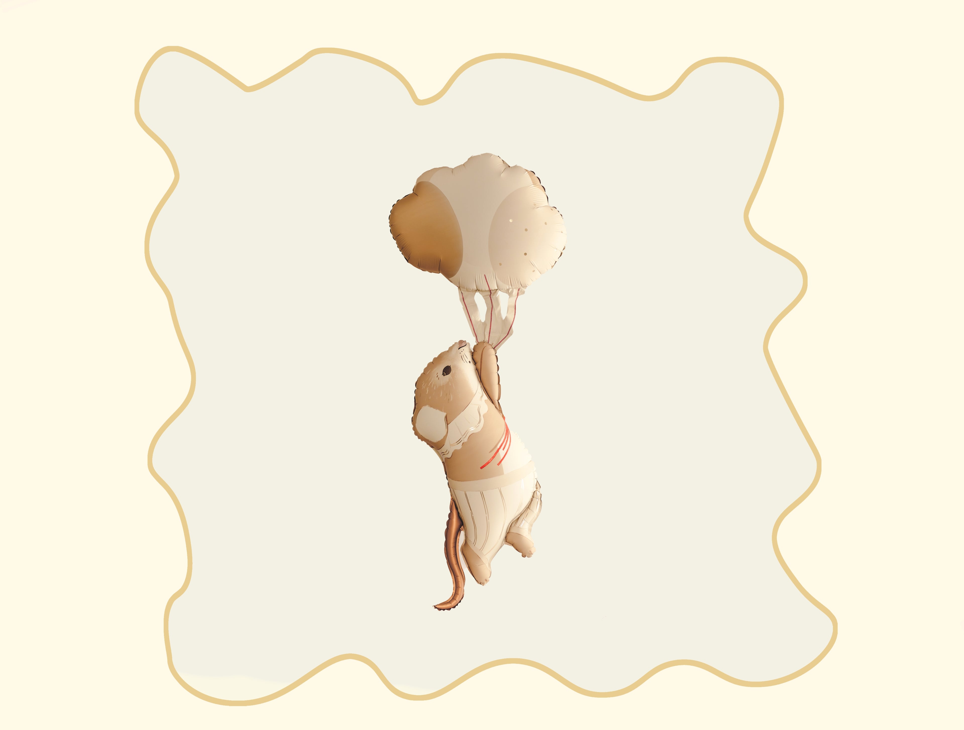 Foil balloon mouse 44x104 cm