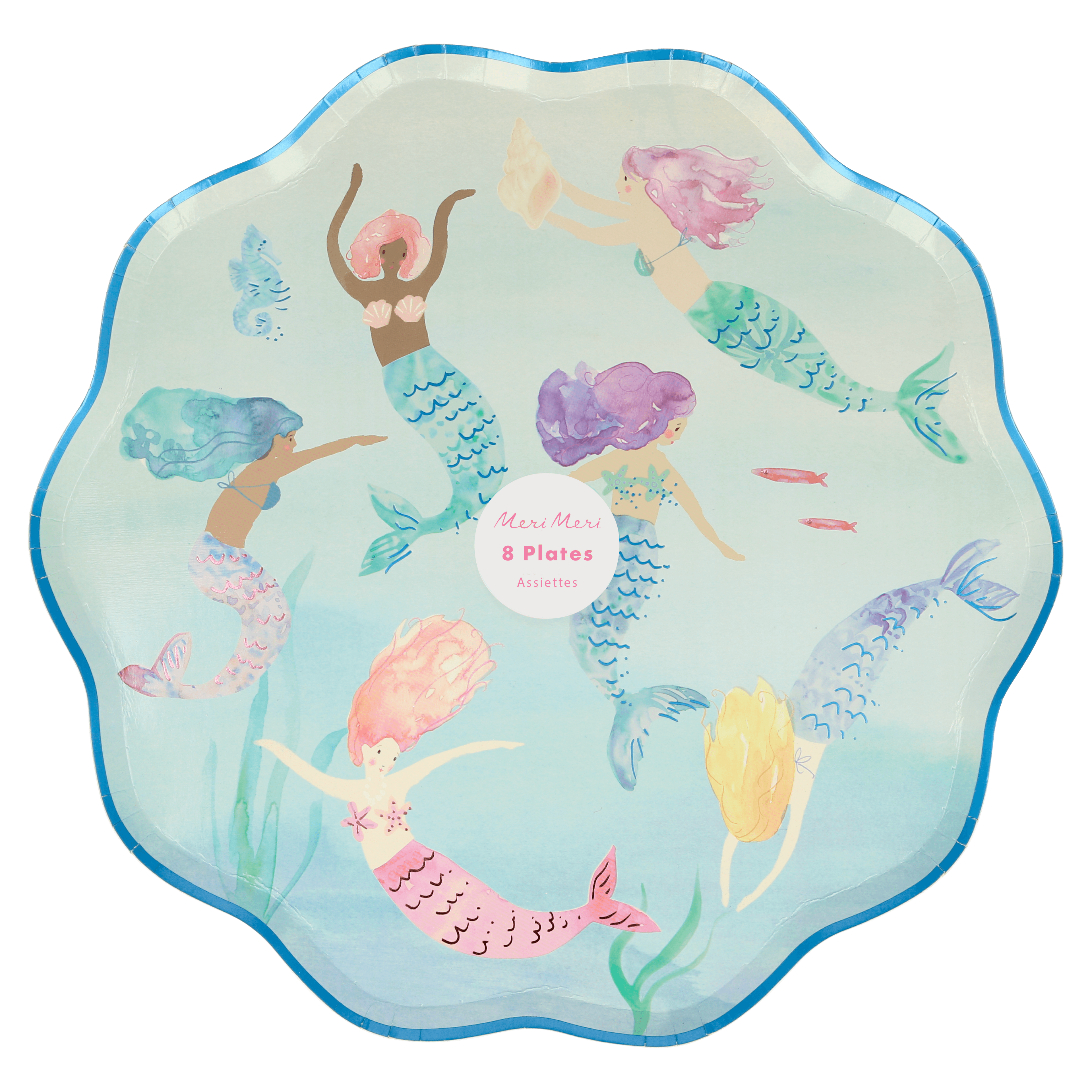 Piatti Sirene (x 8)