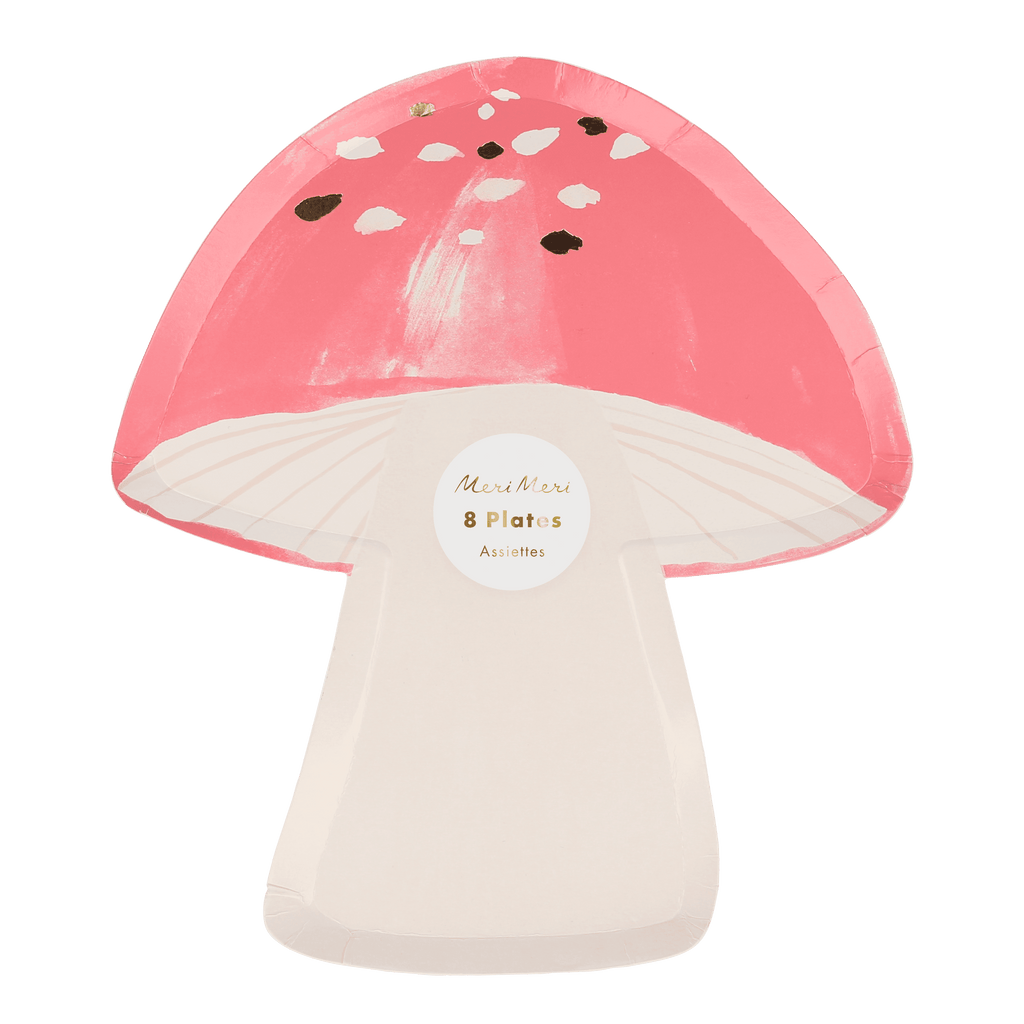 Piatti Fairy Funghi Meri Meri (8 pz)