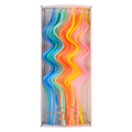 Candele swirly misti (x20)