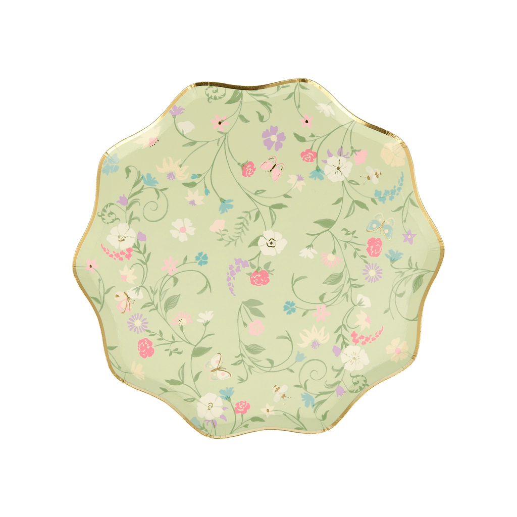 Piatti Dessert Ladurée Paris Fiori (x8)