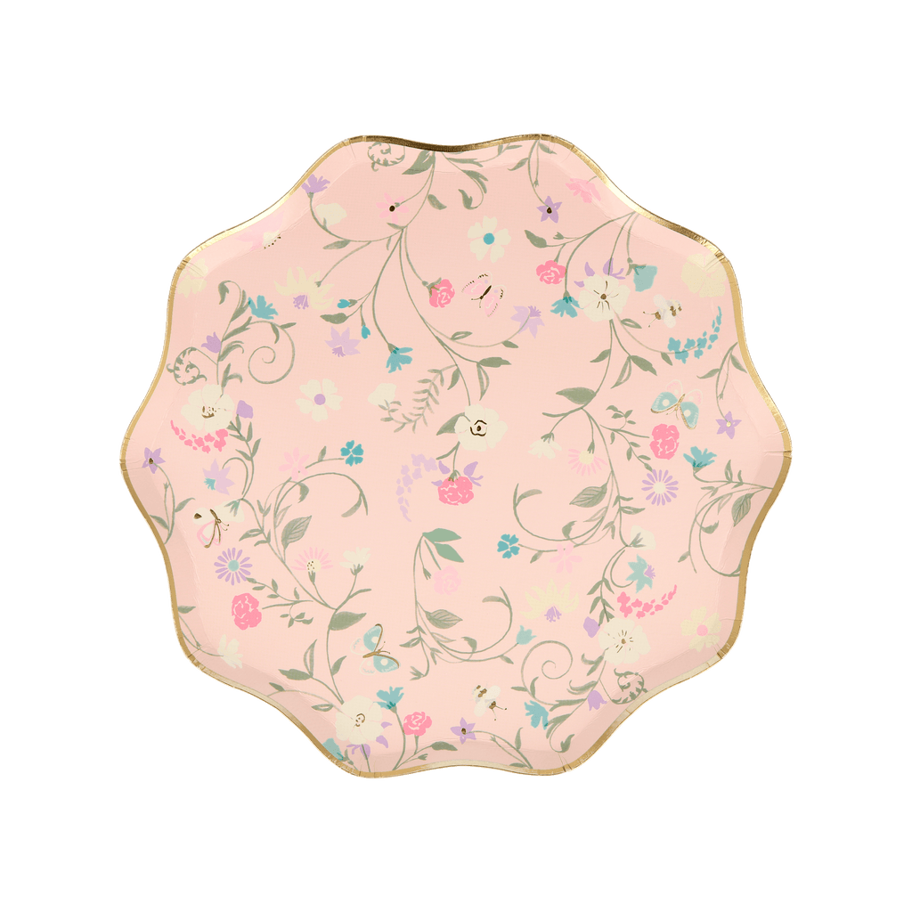Piatti Dessert Ladurée Paris Fiori (x8)
