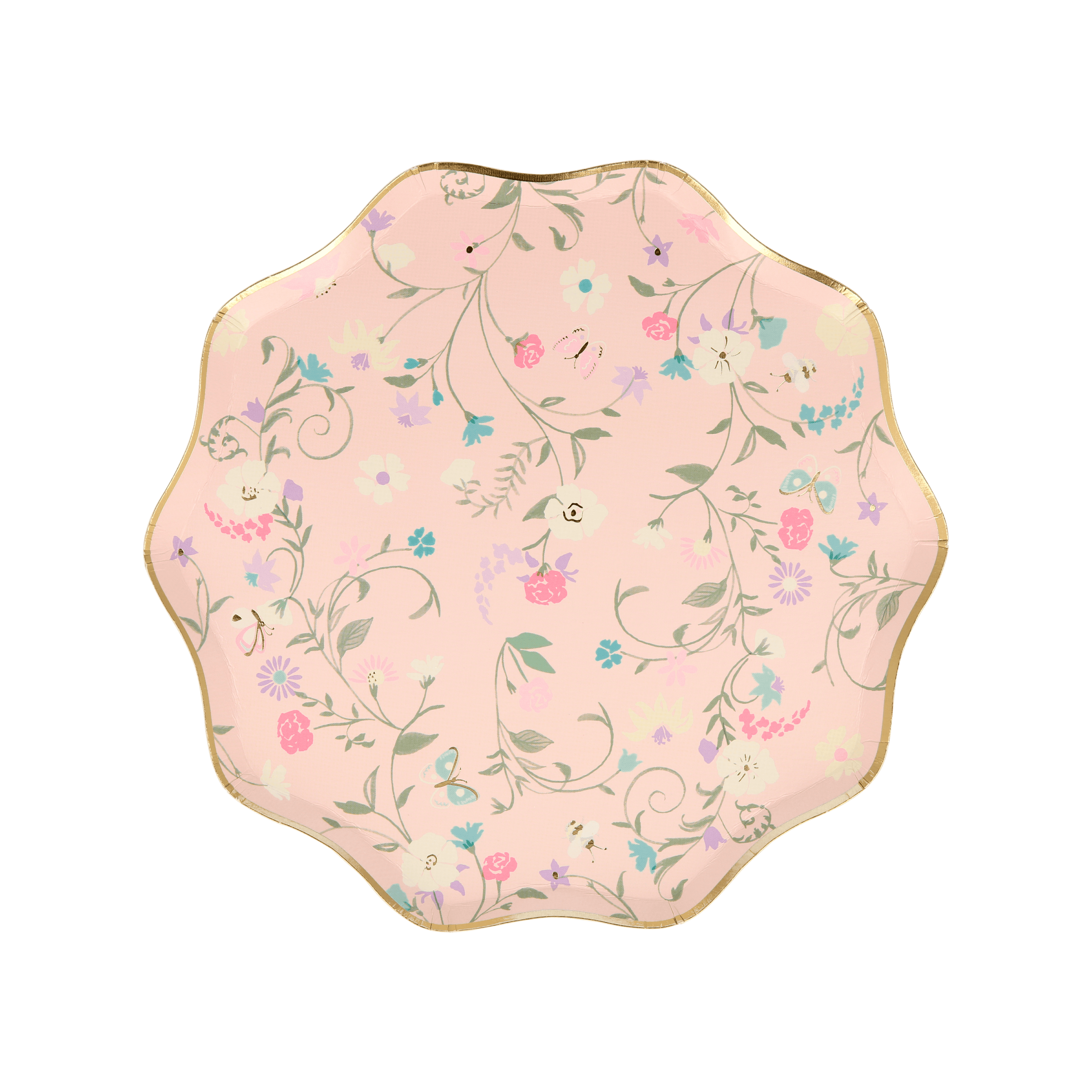 Piatti Dessert Ladurée Paris Fiori (x8)