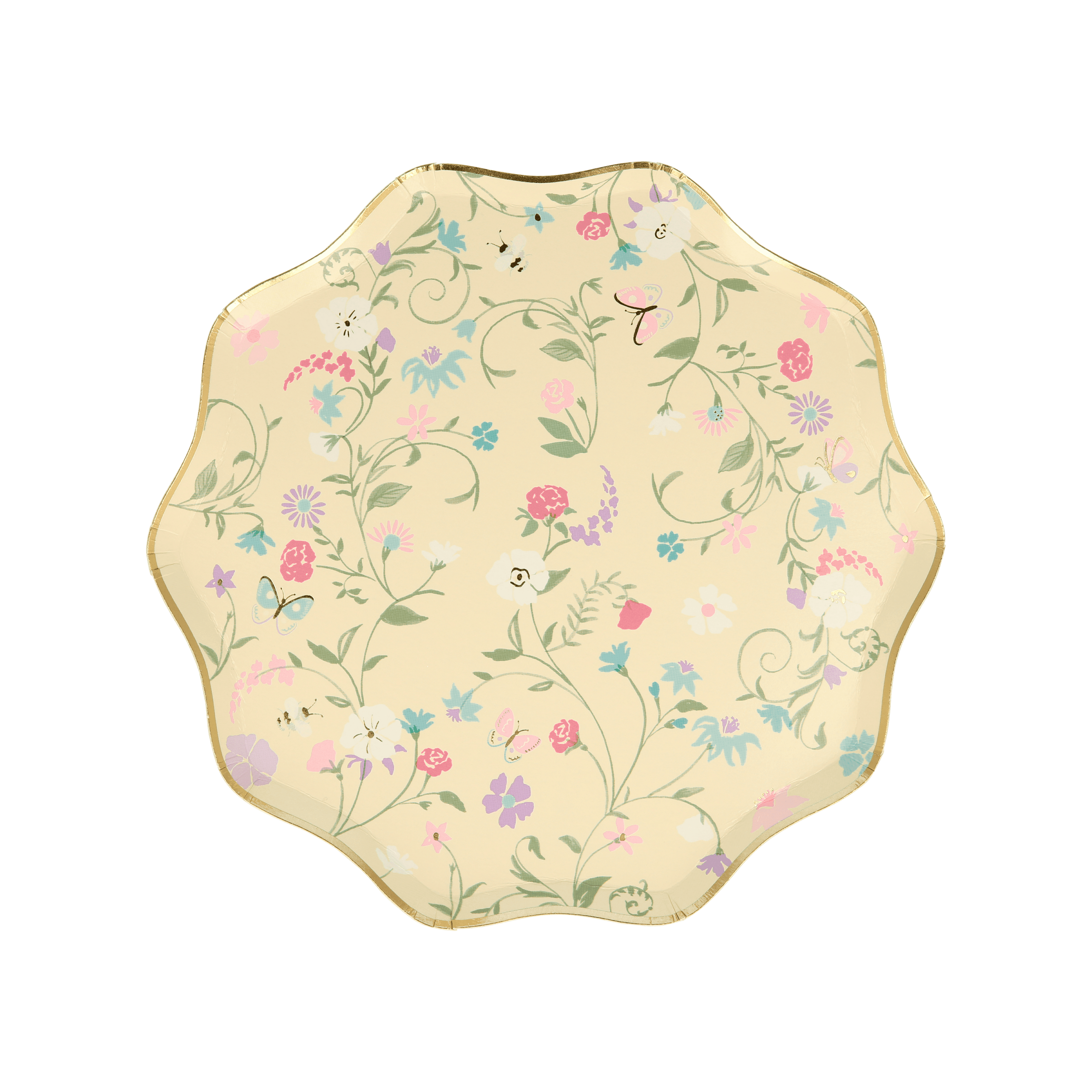 Piatti Dessert Ladurée Paris Fiori (x8)