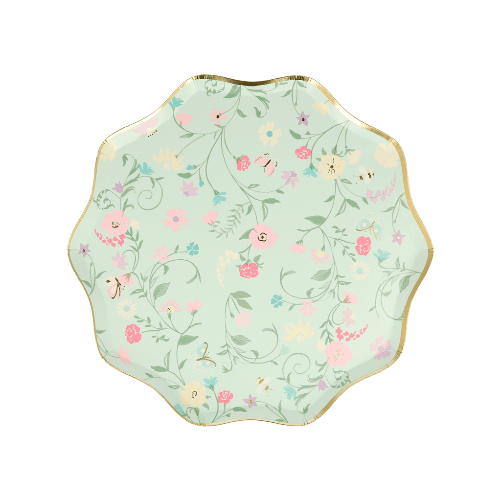 Piatti Dessert Ladurée Paris Fiori (x8)