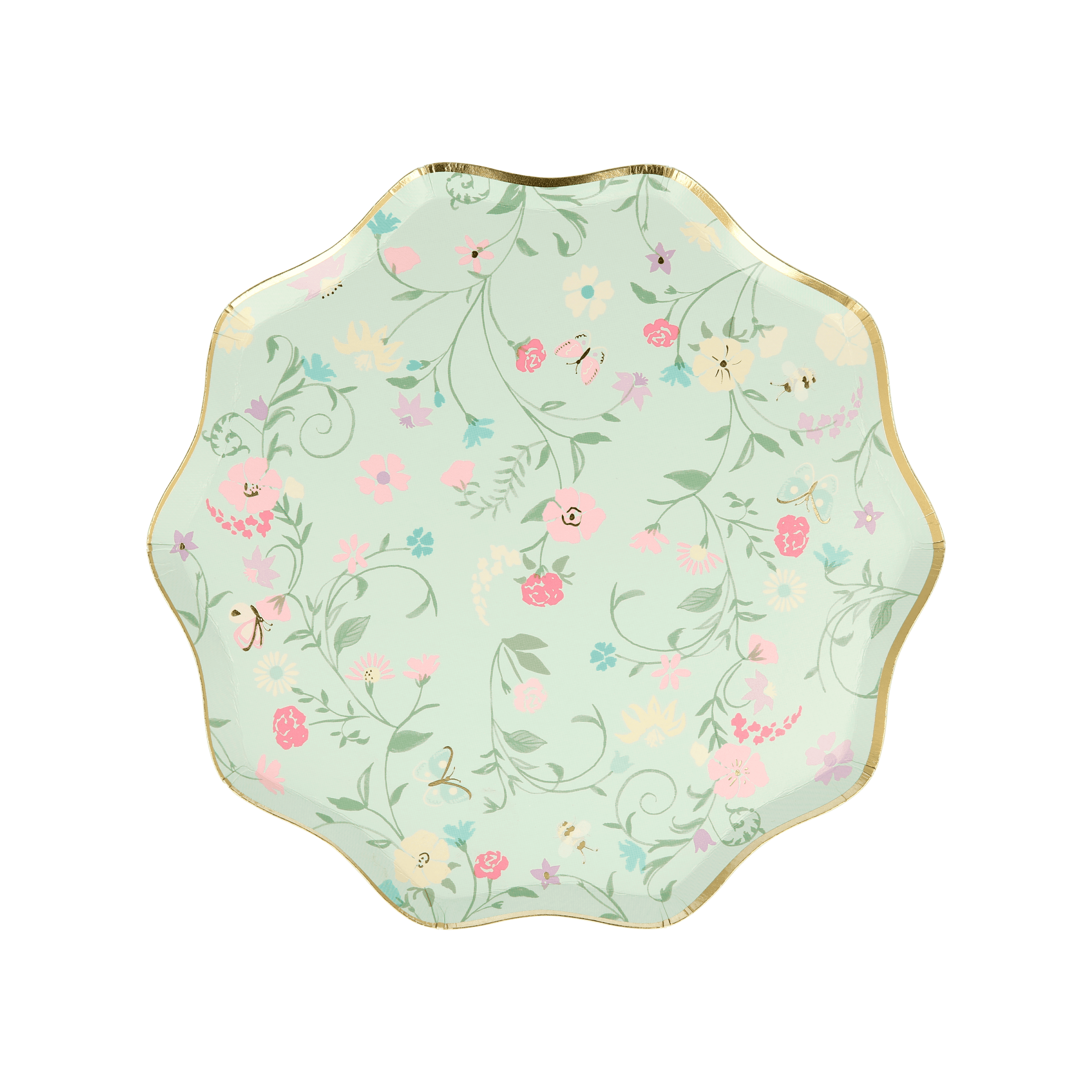 Piatti Dessert Ladurée Paris Fiori (x8)
