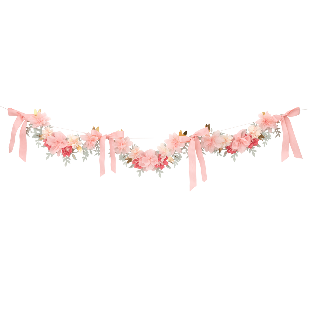 Meri Meri x Ladurée Garland Set – Ghirlanda Floreale Ladurée Paris