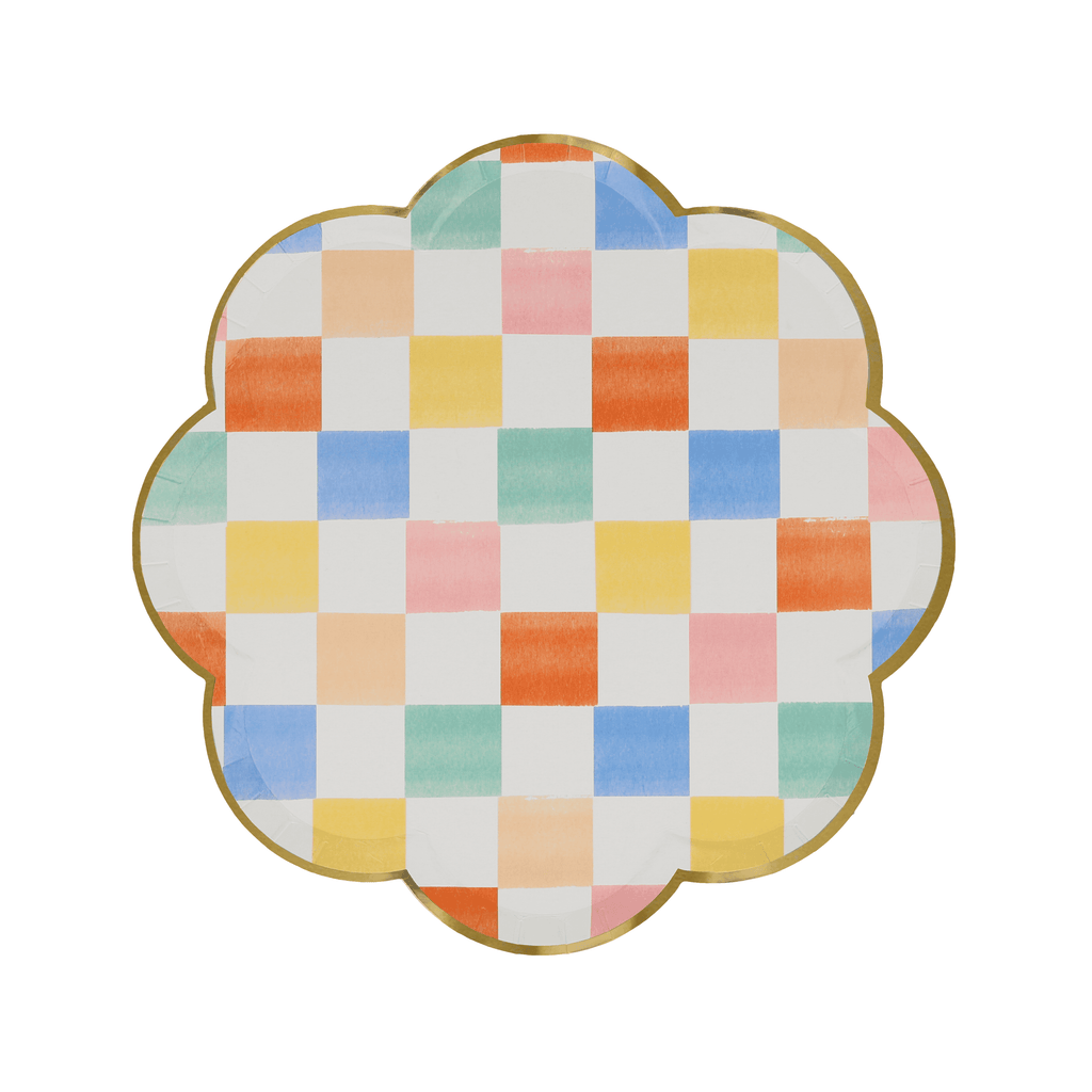 Piatti Dessert Colourful Pattern (x 8)