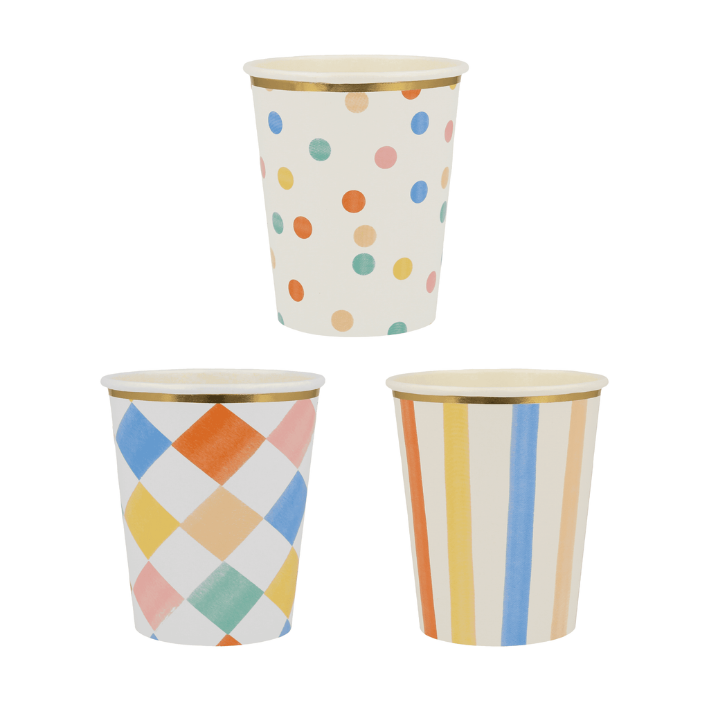 Bicchieri Colourful Pattern (x 8)