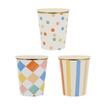 Bicchieri Colourful Pattern (x 8)