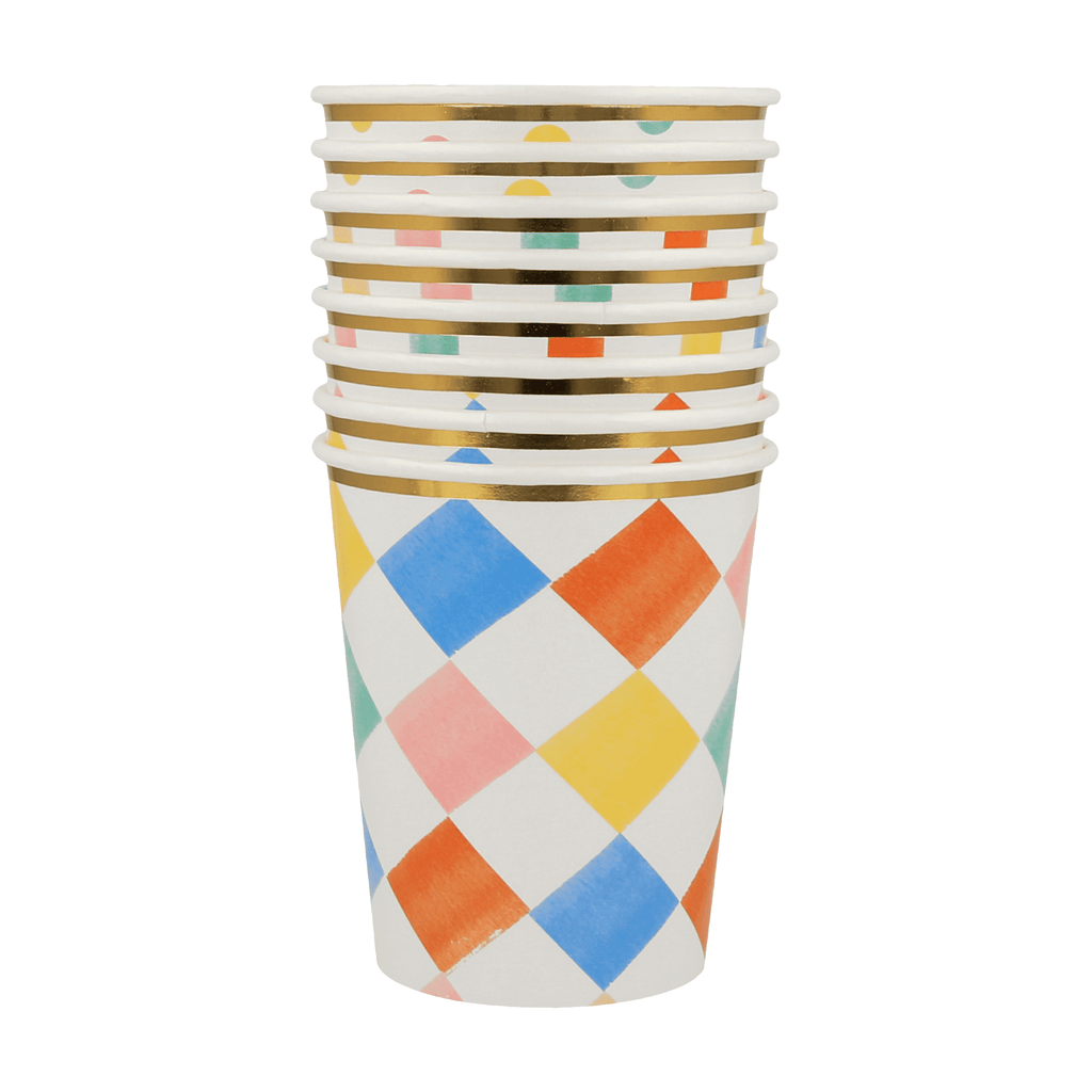 Bicchieri Colourful Pattern (x 8)