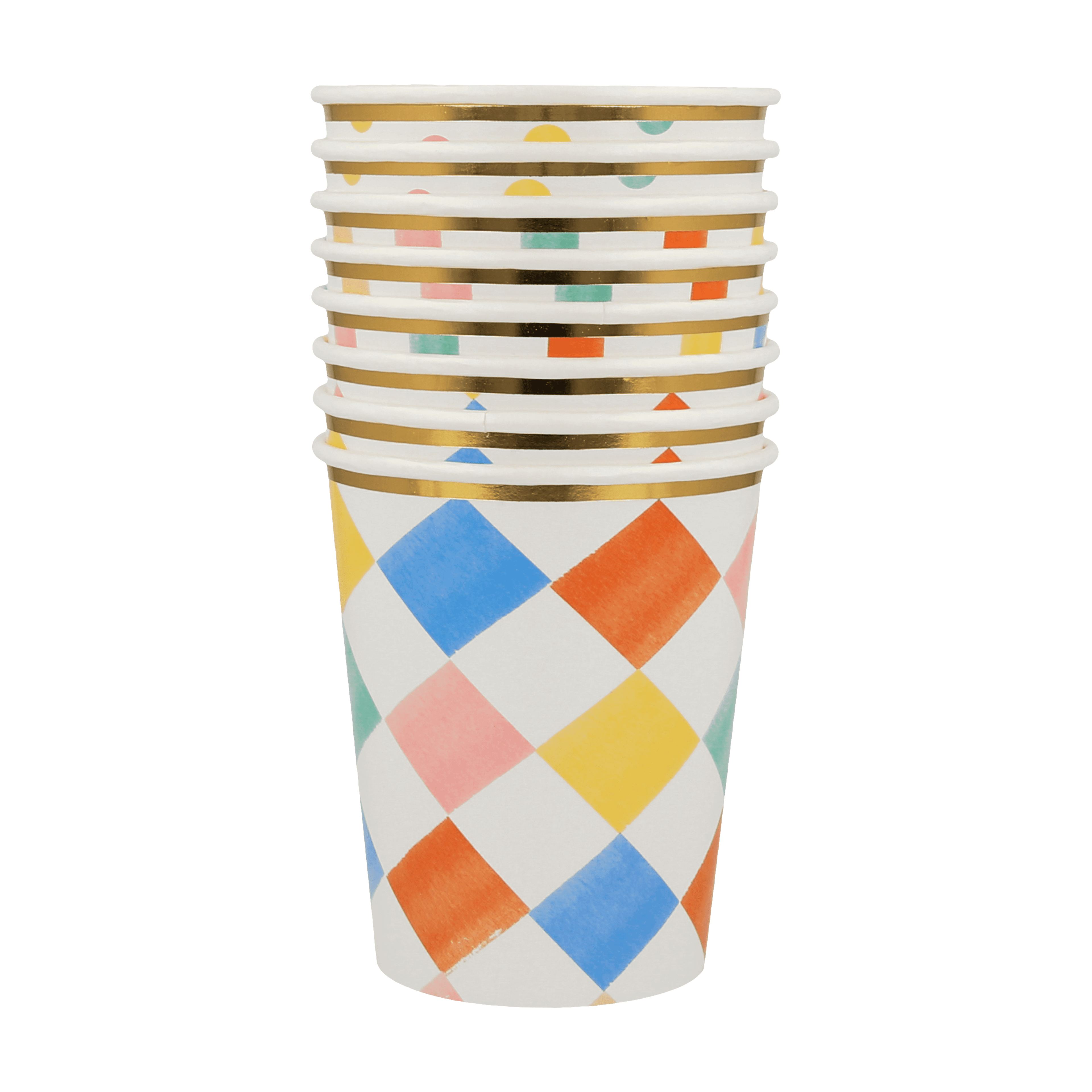 Bicchieri Colourful Pattern (x 8)