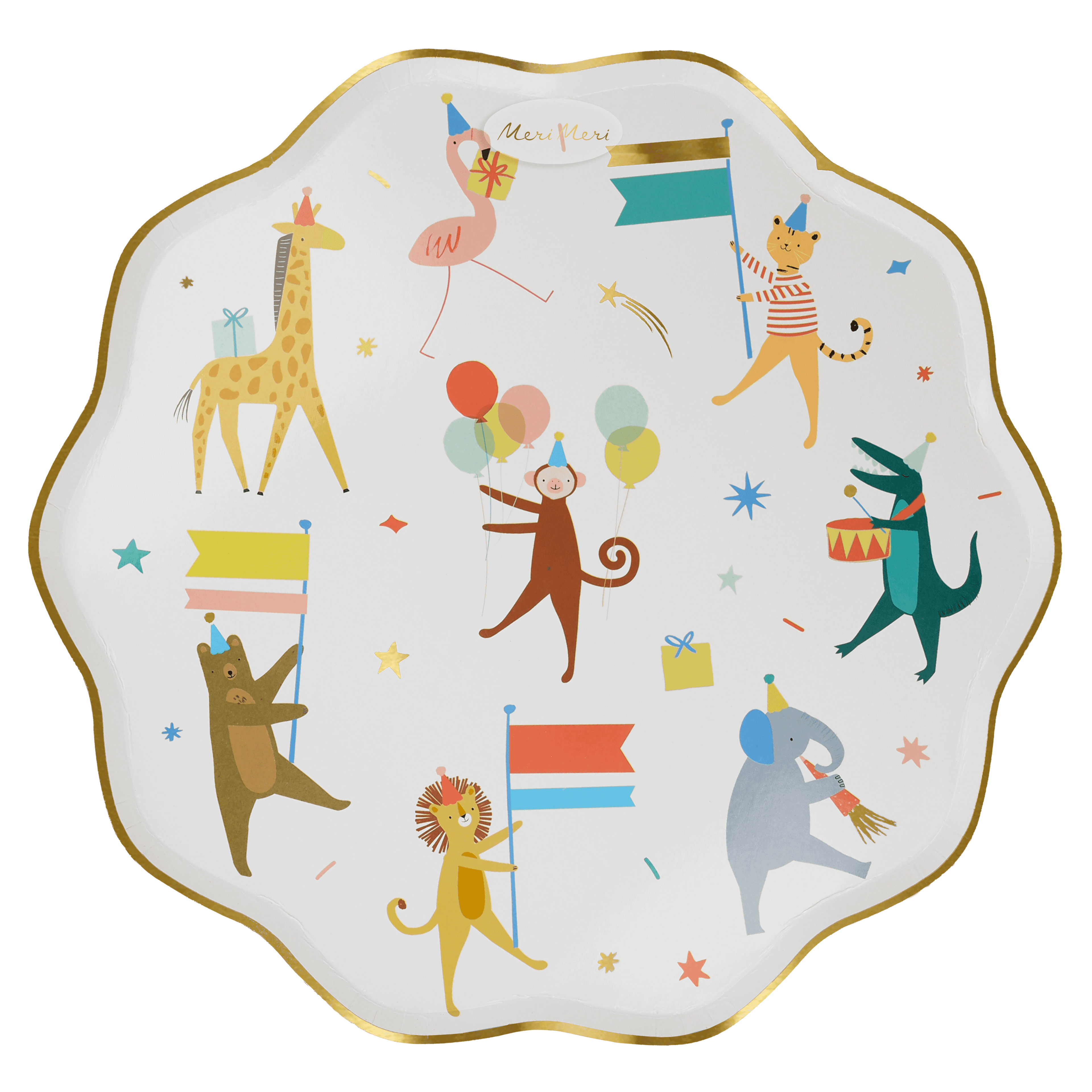 Piatti Animal Parade (x 8)