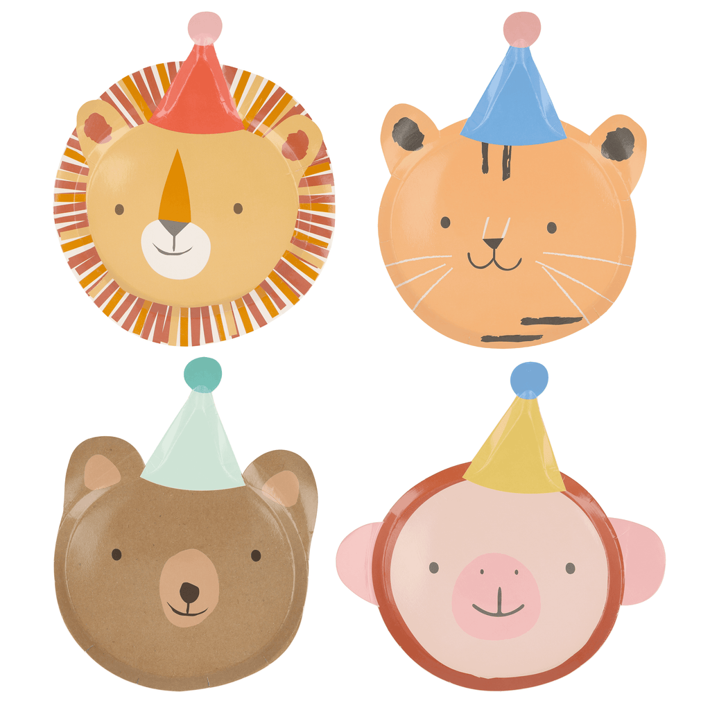 Piatti Dessert Animal Parade (x8)