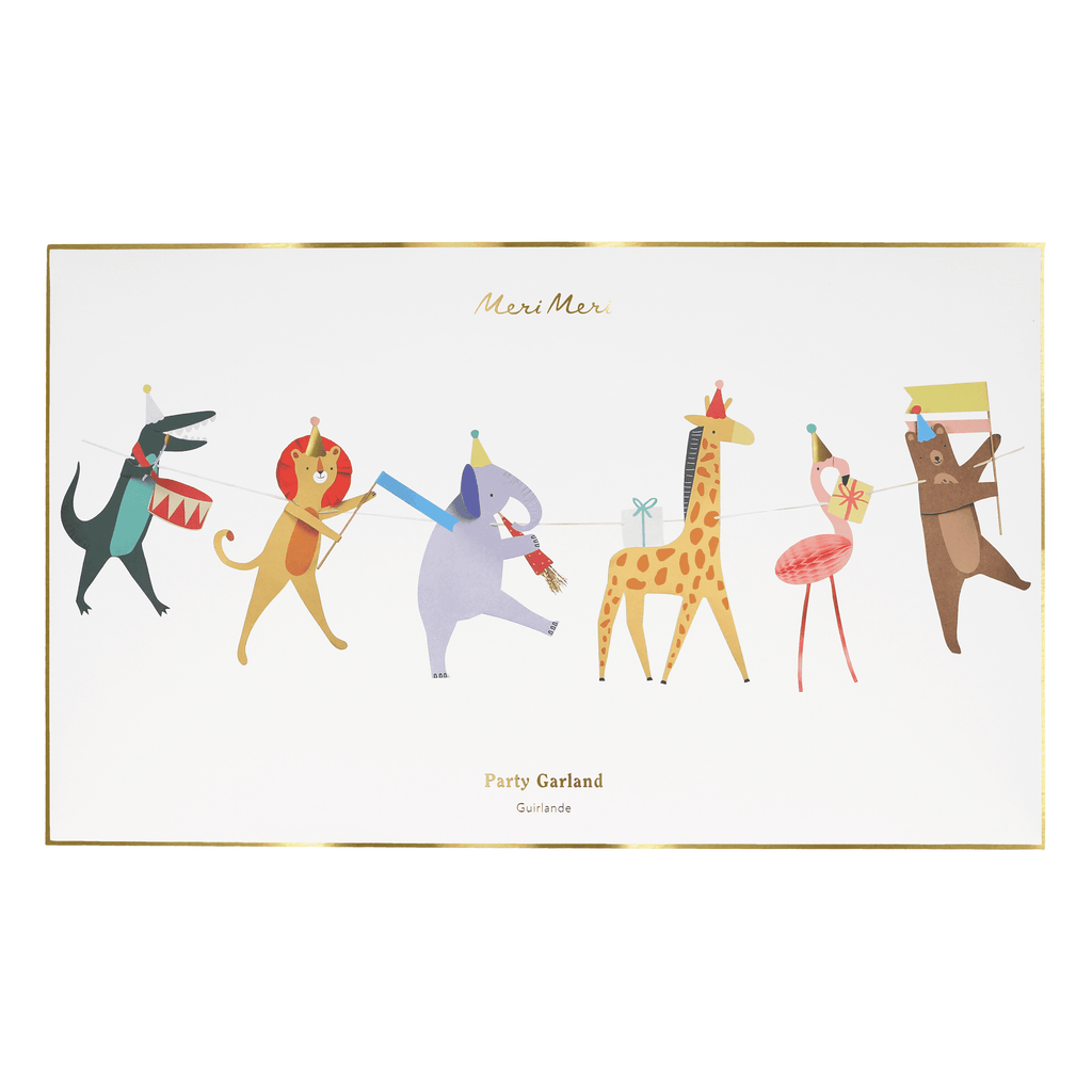 Ghirlanda Animal Parade Meri Meri – Decorazione compleanno bambini