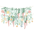 Floral Paper Backdrop – Decorazione floreale per feste