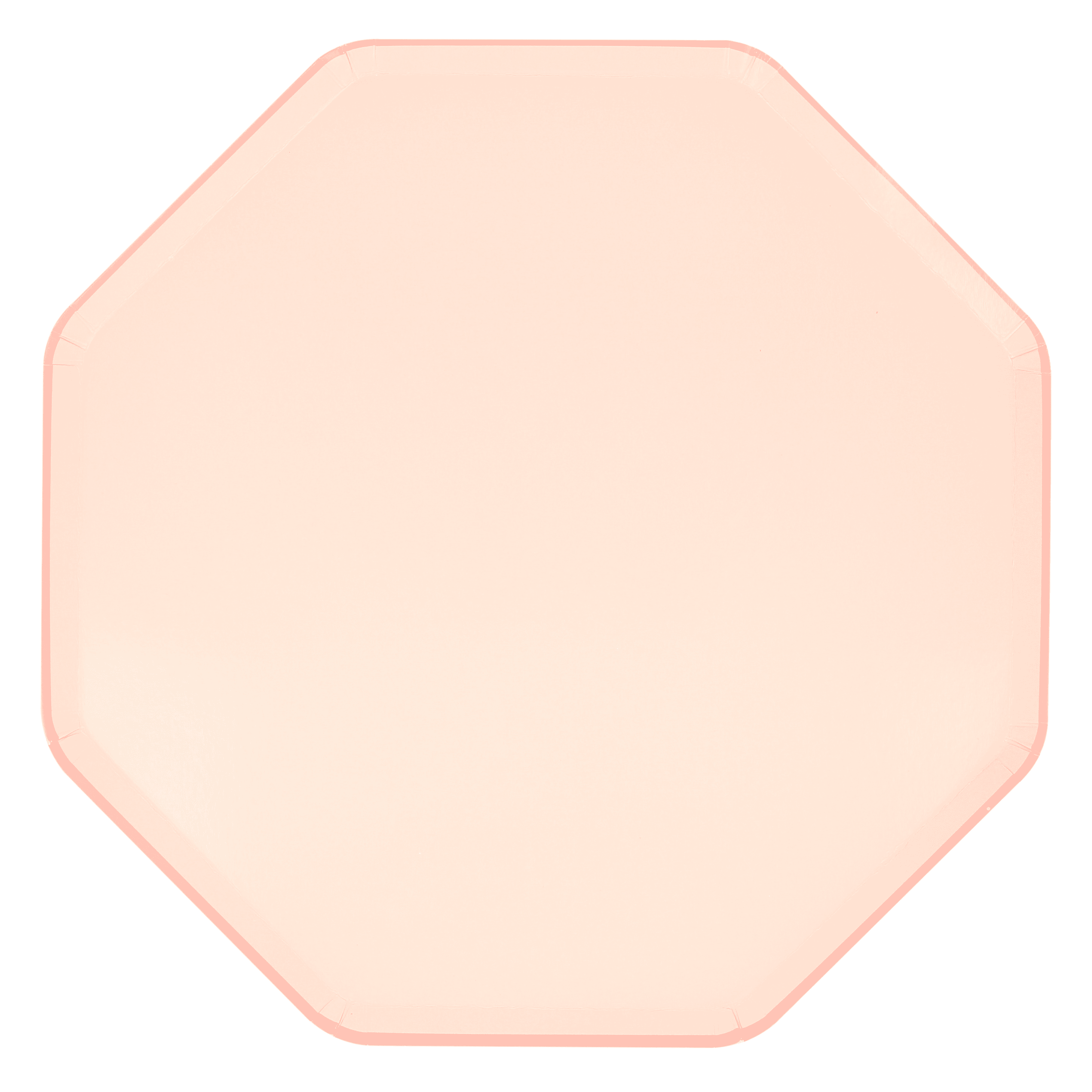 Piatti Ottagonali Rosa Cipria– 21 cm (8 pz) (Copia)