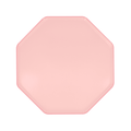 Piatti Ottagonali Rosa Confetto – 21 cm (8 pz)