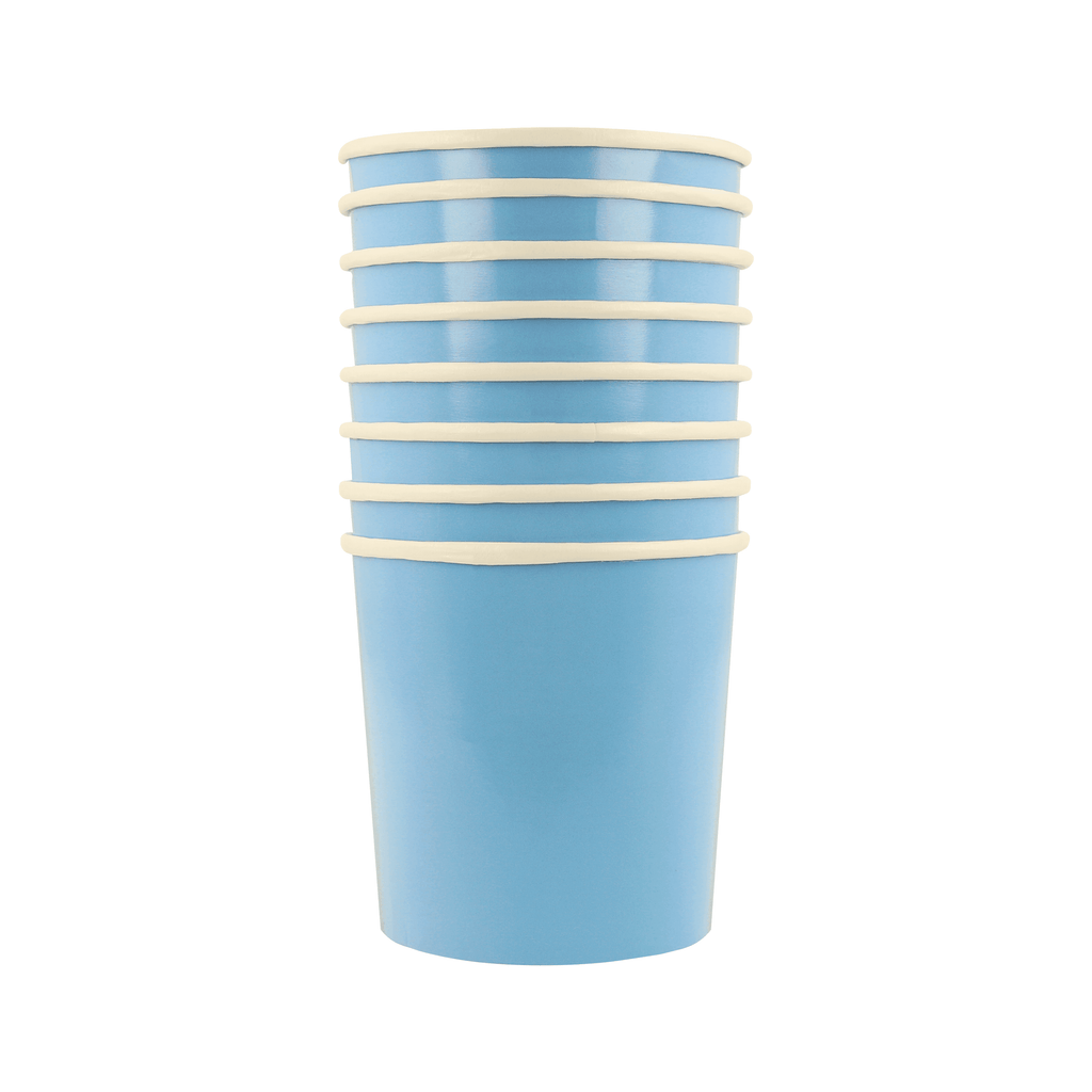 Bicchieri Blu Fiordaliso (x 8)