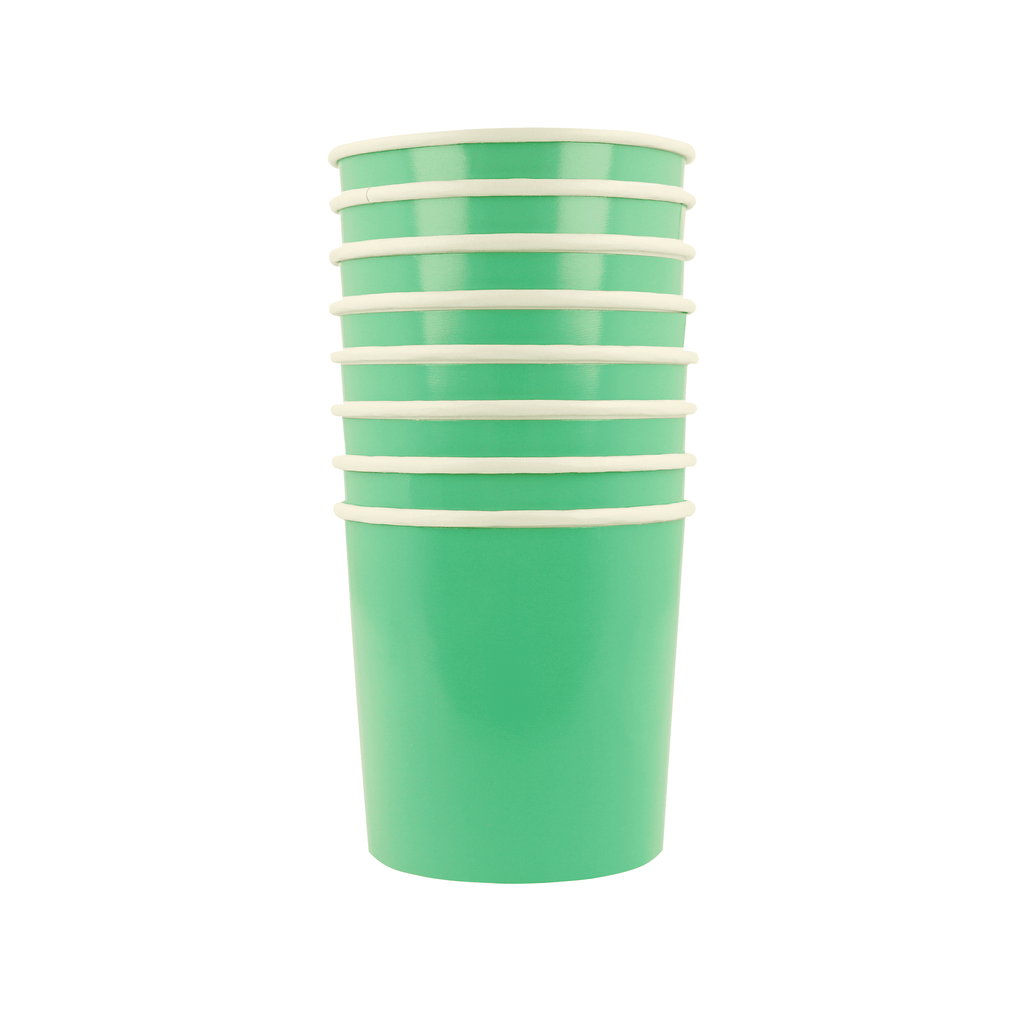 Bicchieri Verde Smeraldo (x 8)
