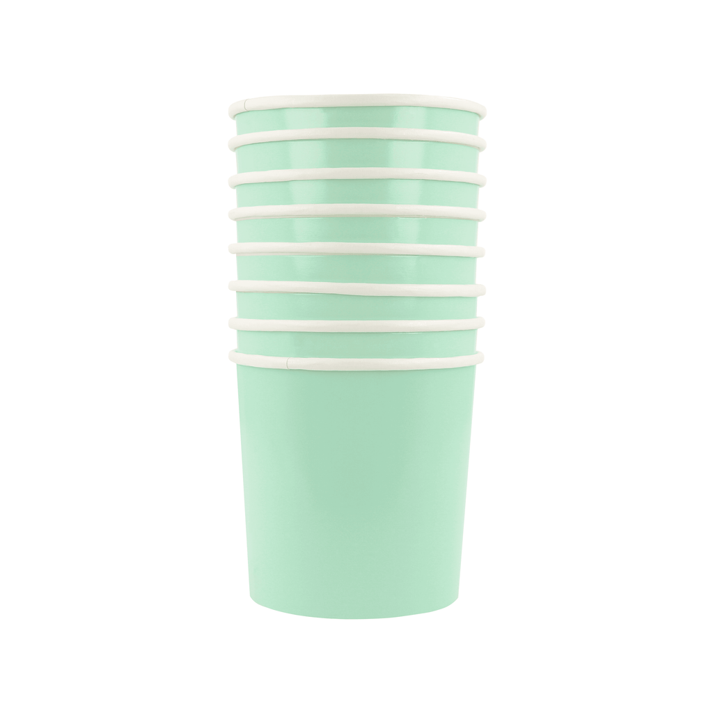 Bicchieri Verde Acqua (x 8)