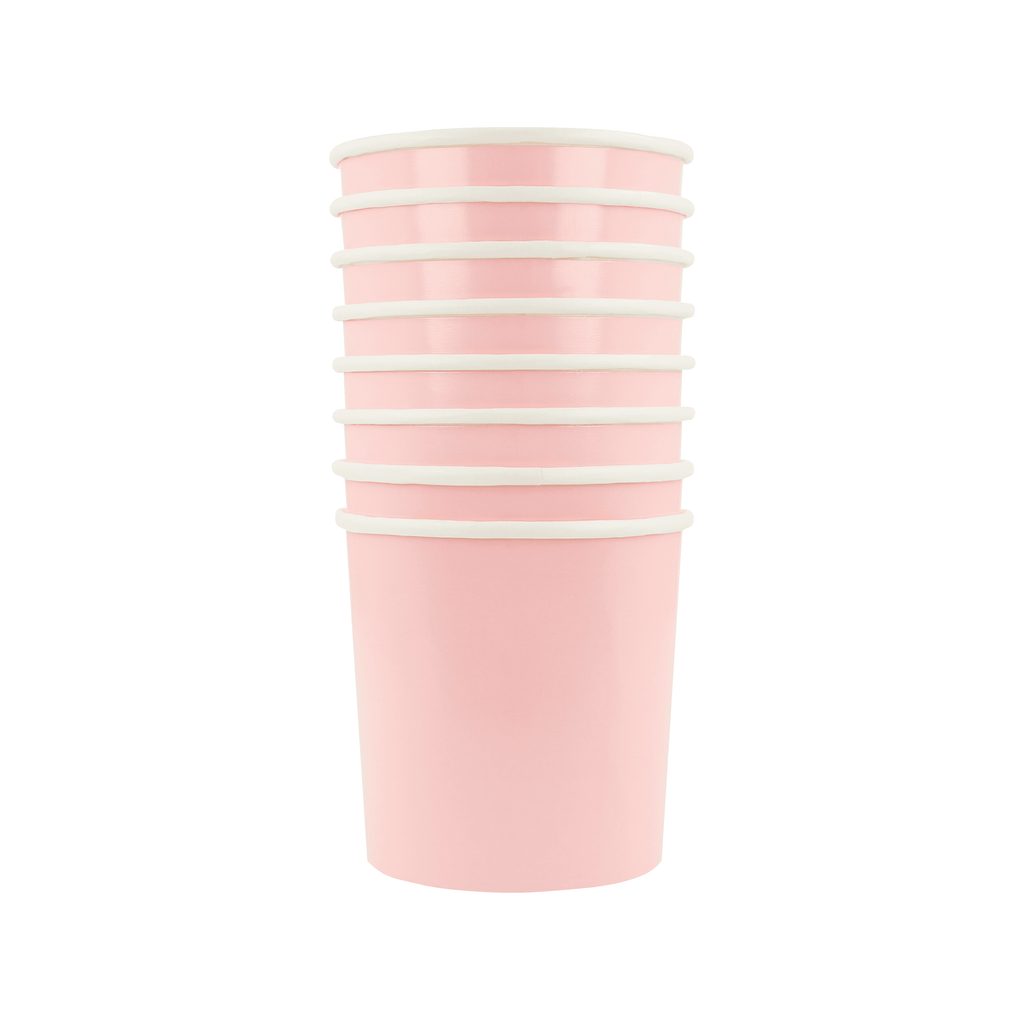 Bicchieri Rosa Confetto (x 8)
