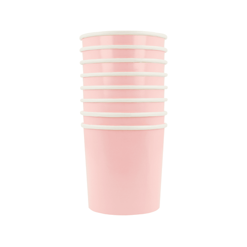 Bicchieri Rosa Confetto (x 8)
