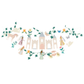 Princess Party Garland Set – Ghirlanda decorativa principesse