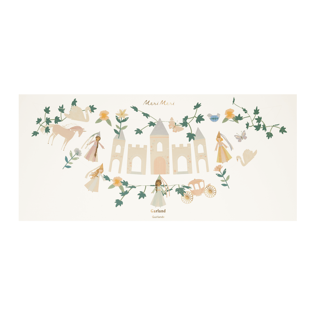 Princess Party Garland Set – Ghirlanda decorativa principesse