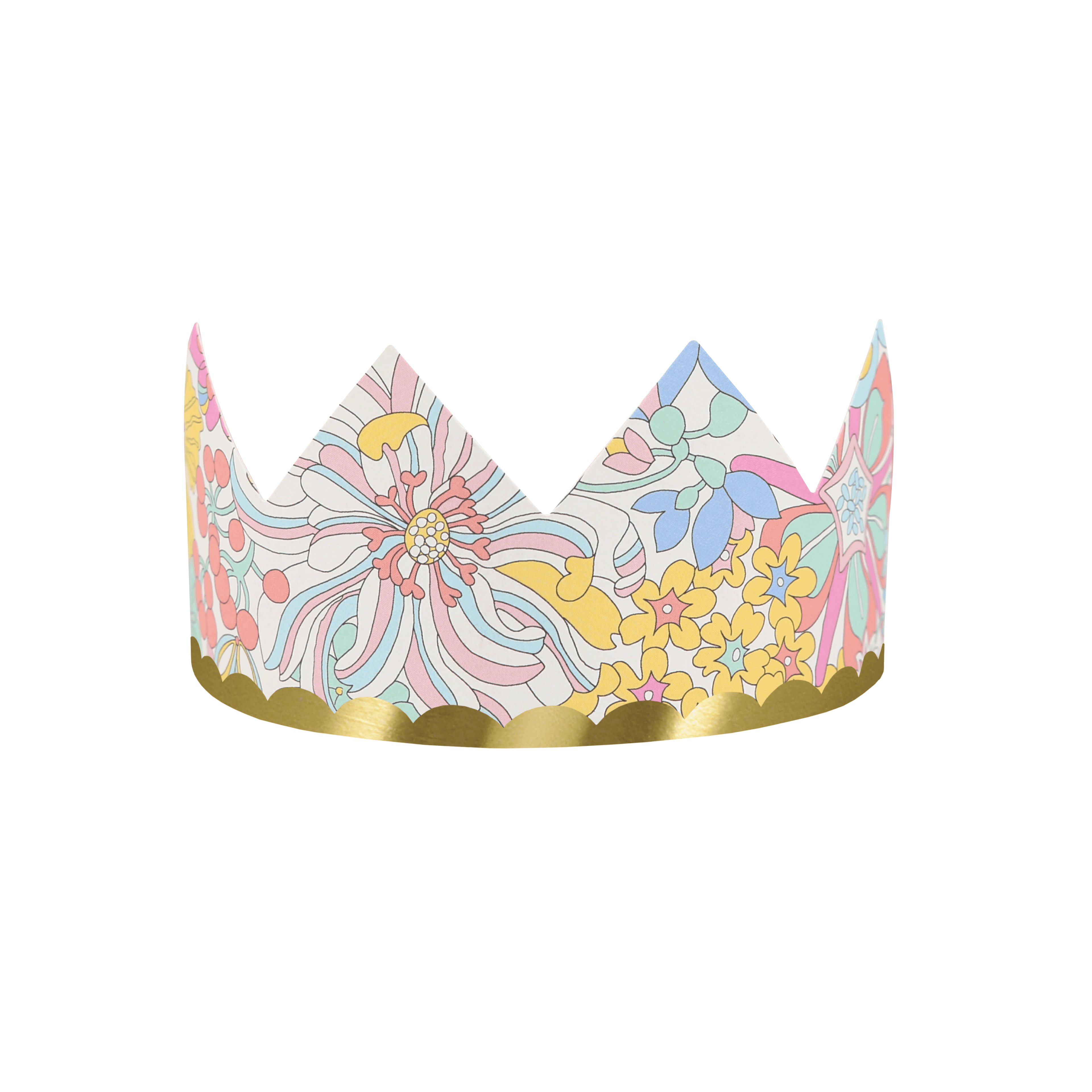 Meri Meri x Liberty Party Crowns (x8)