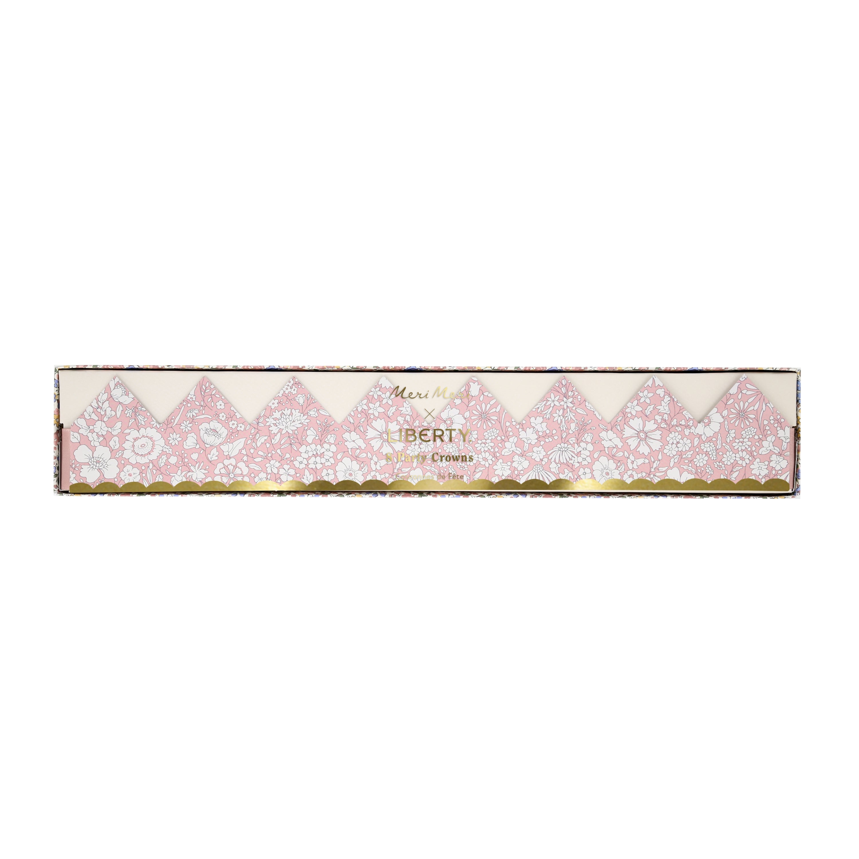 Meri Meri x Liberty Party Crowns (x8)