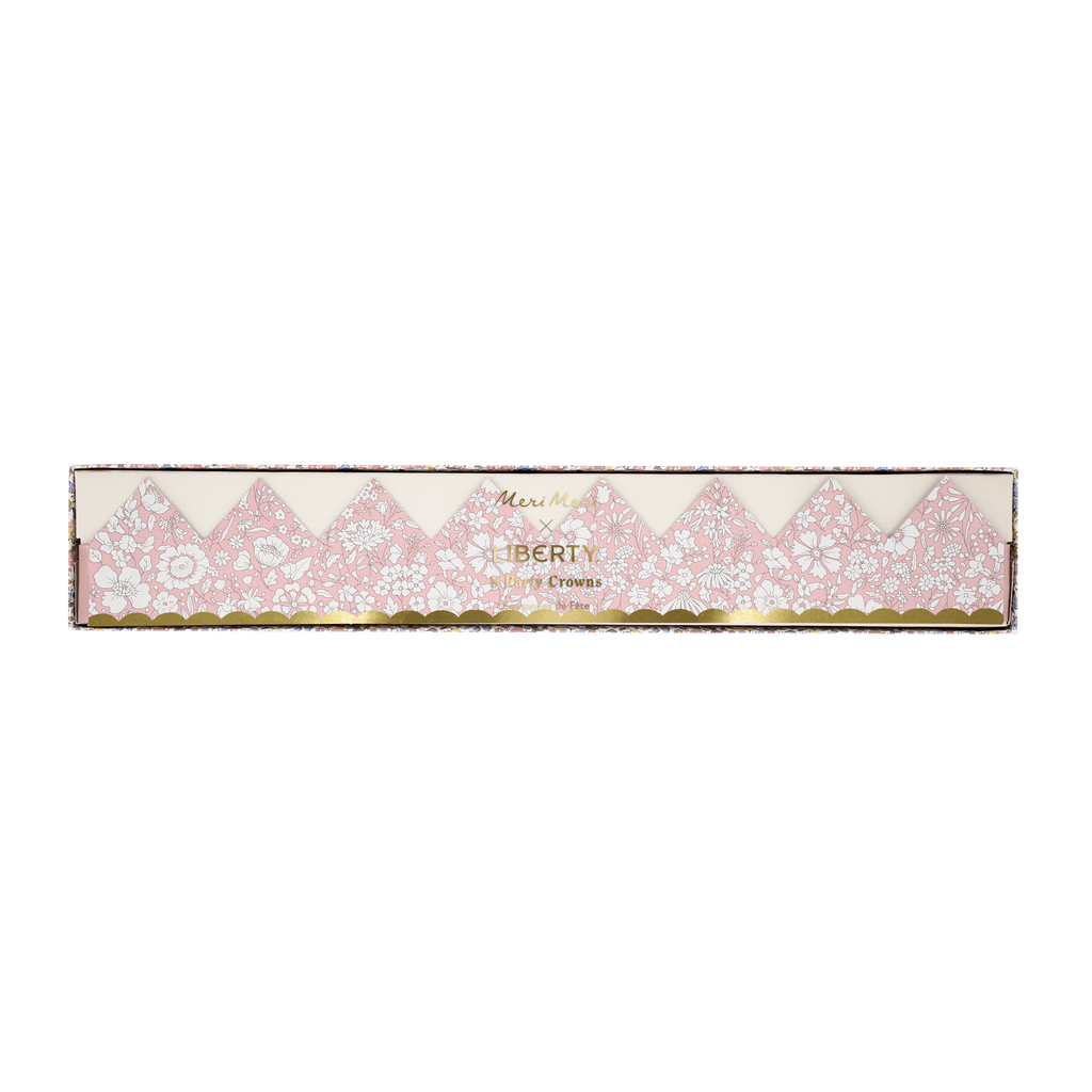Meri Meri x Liberty Party Crowns (x8)