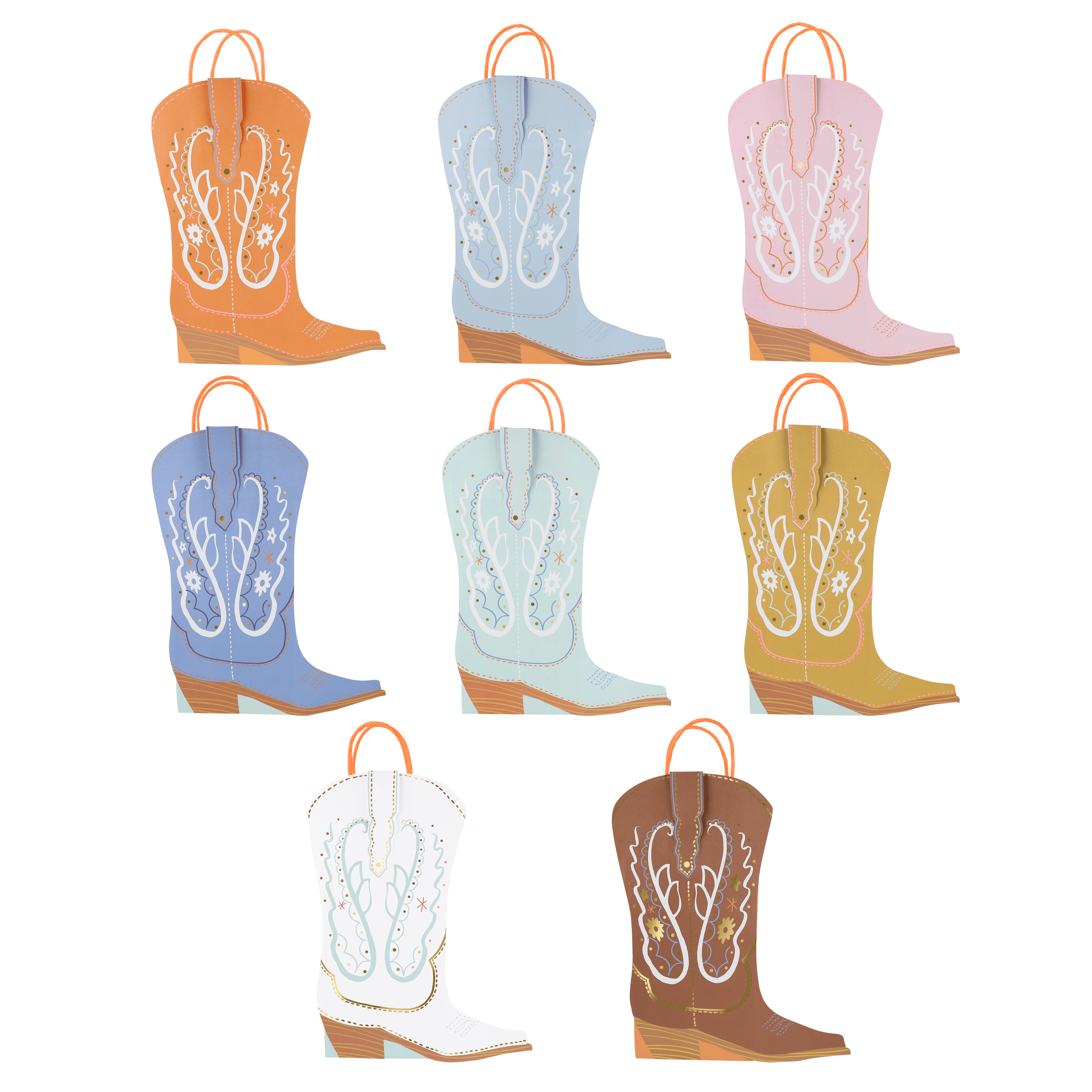 Stivali Cowboy Favour Bag (x 8)