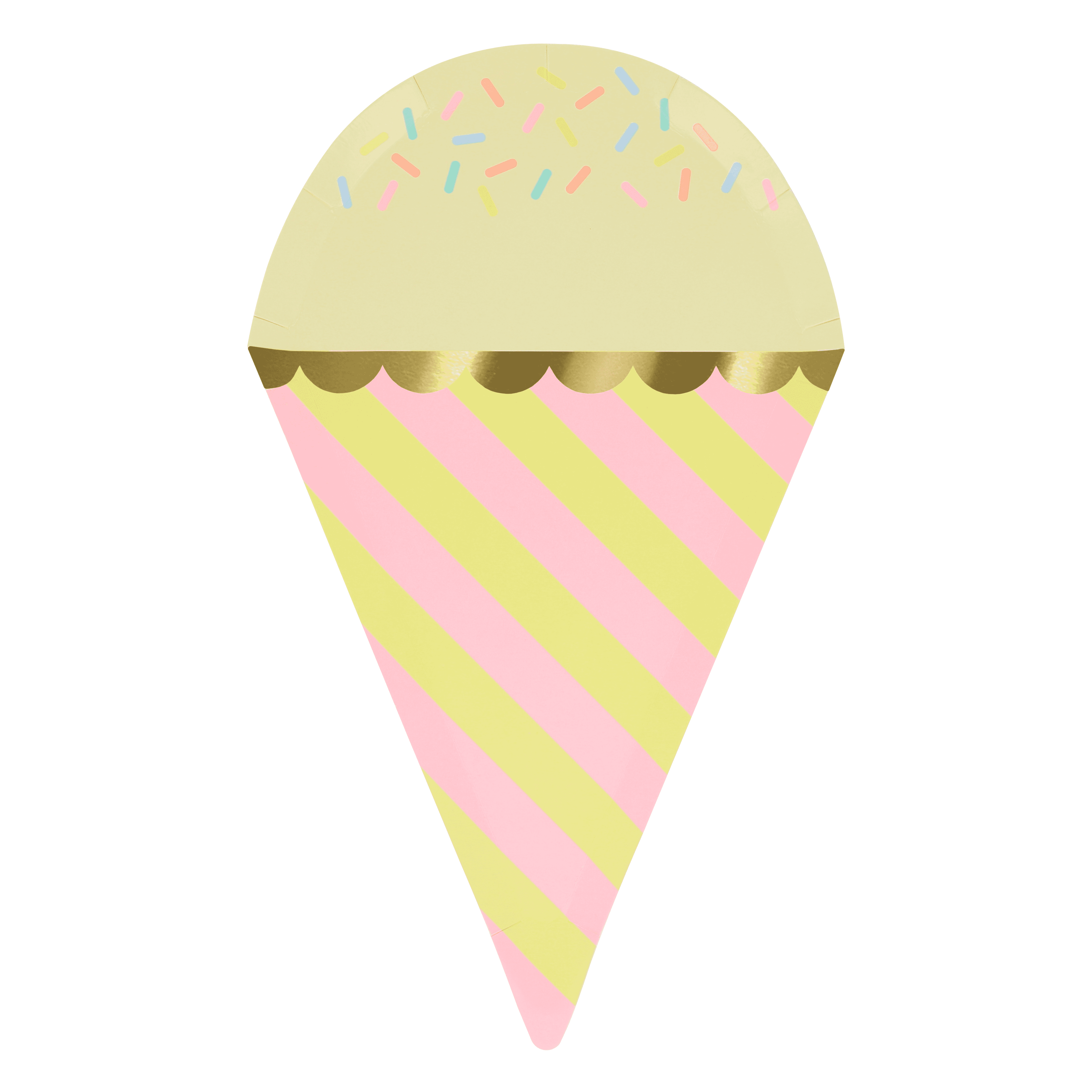 Piatti dessert Cono Gelato Meri Meri (8 pz)