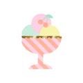 Tovaglioli Coppa Gelato Meri Meri (16 pz)