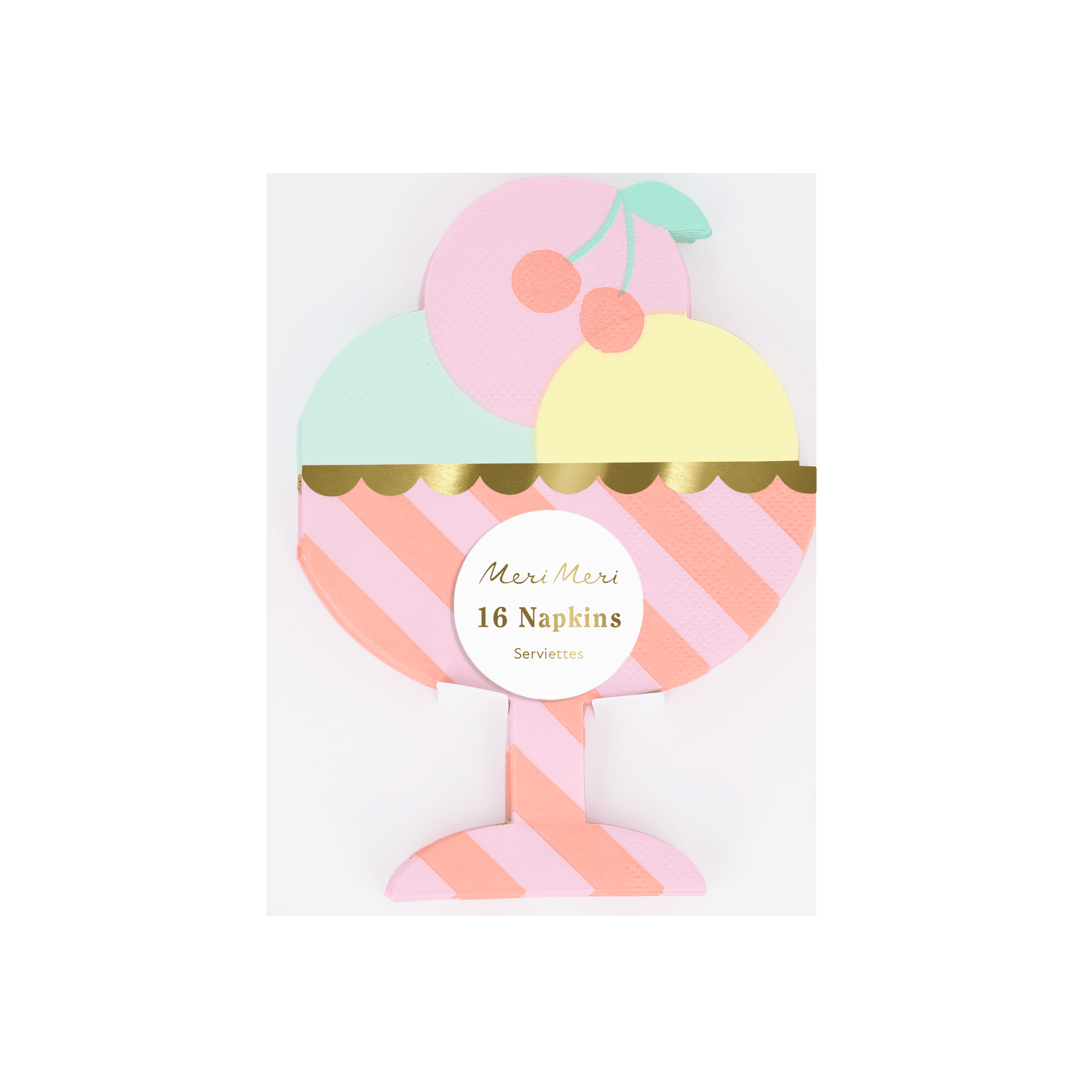 Tovaglioli Coppa Gelato Meri Meri (16 pz)