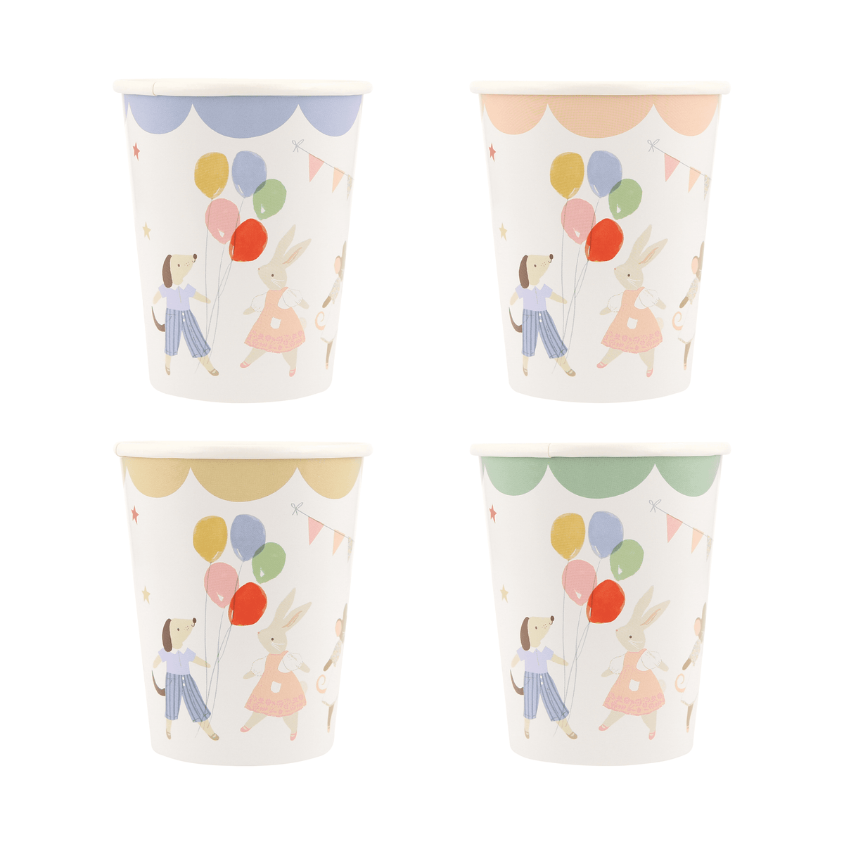Bicchieri Animal Friends Meri Meri (8 pz)