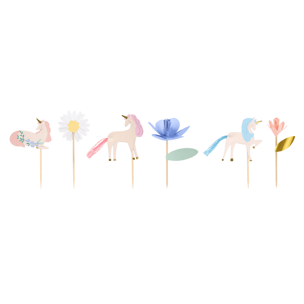 Kit Cupcake Unicorno Meadow Meri Meri (24 pz)