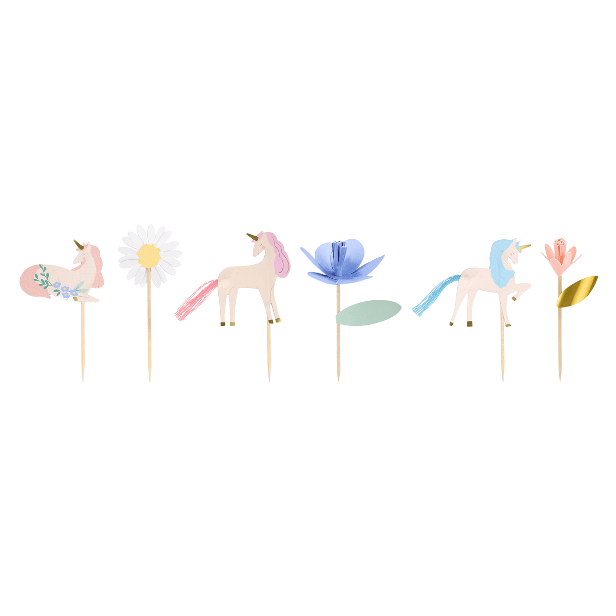 Kit Cupcake Unicorno Meadow Meri Meri (24 pz)
