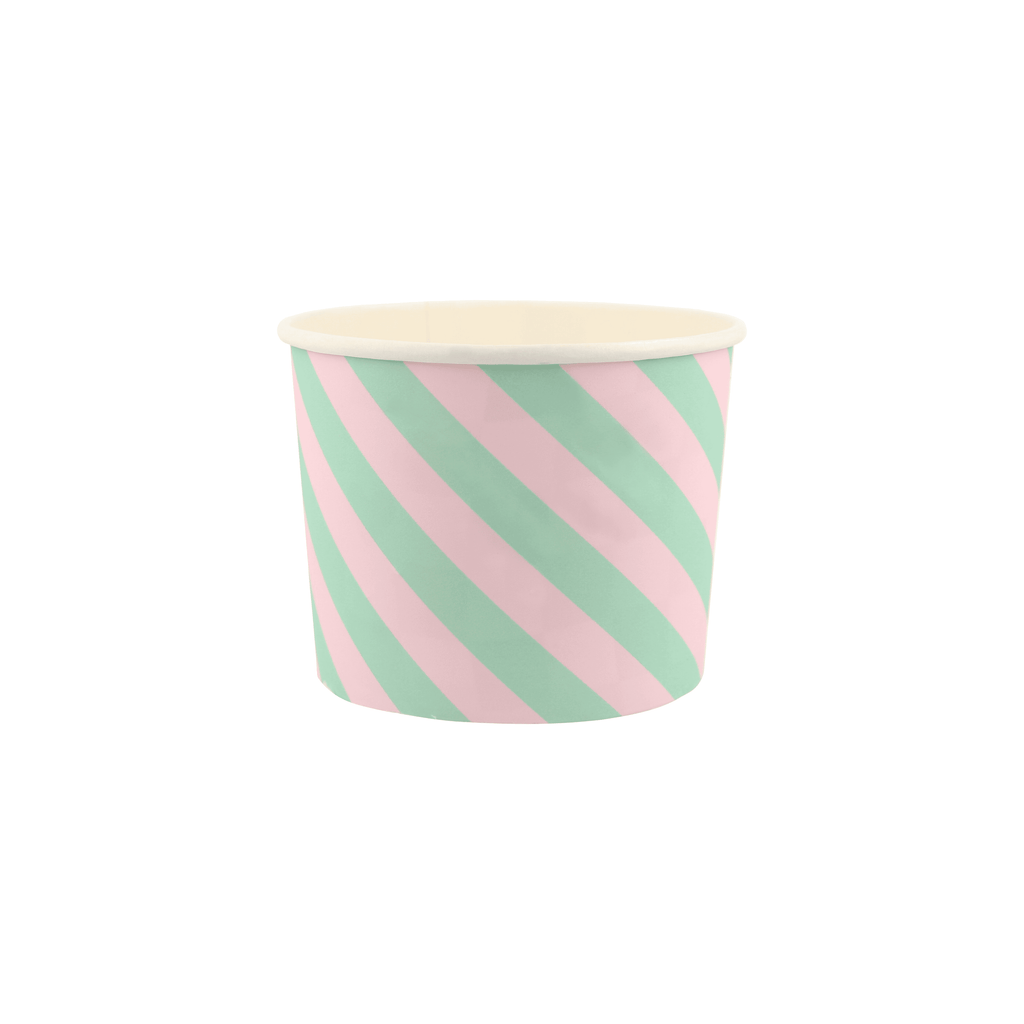 Coppette gelato con cucchiaini Meri Meri (12 pz)