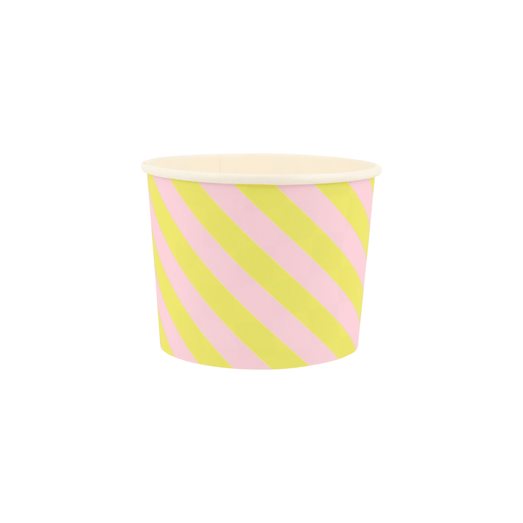Coppette gelato con cucchiaini Meri Meri (12 pz)