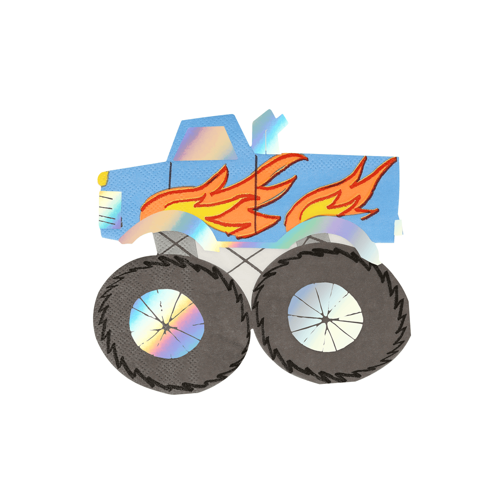 Tovaglioli Monster Truck (x 16)