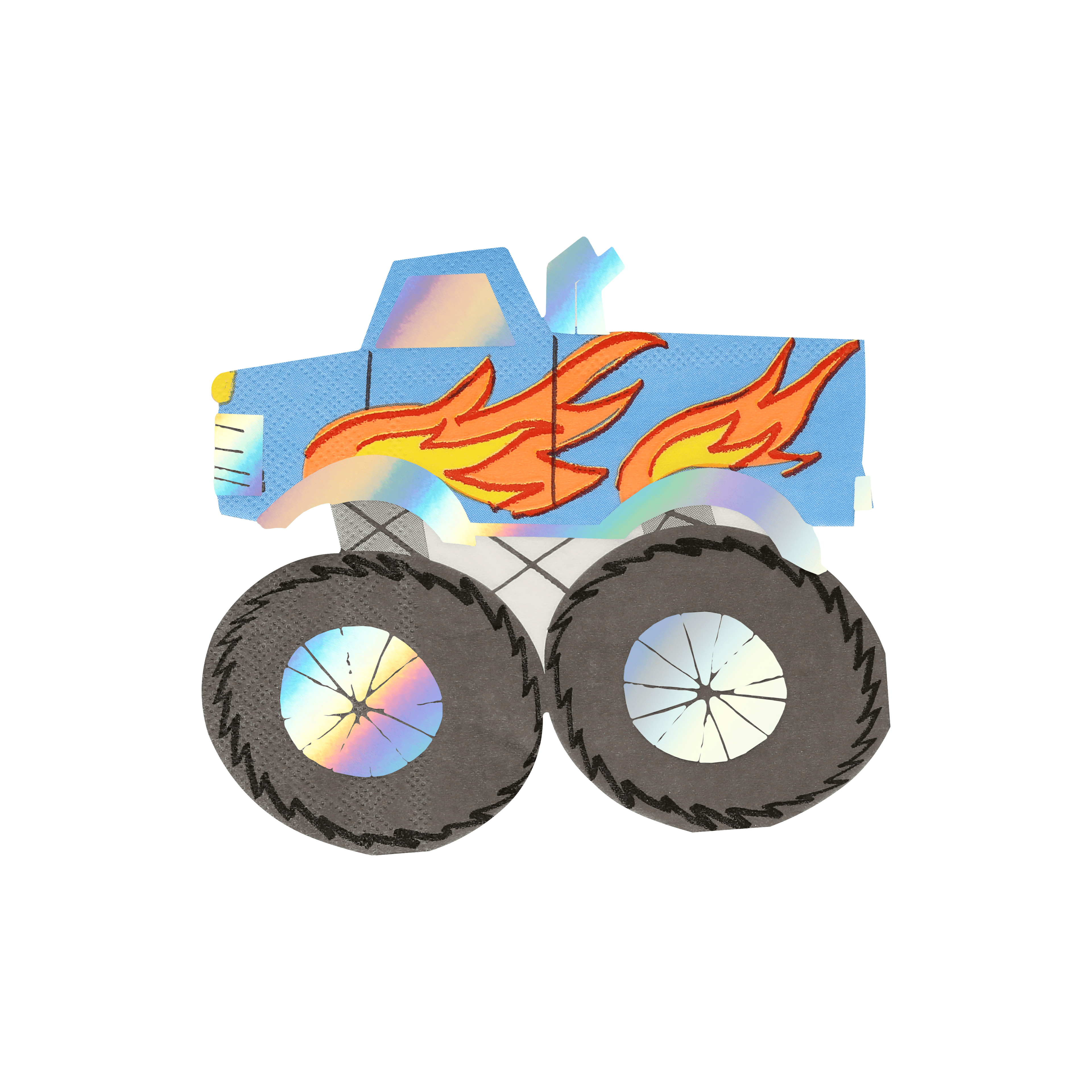 Tovaglioli Monster Truck (x 16)
