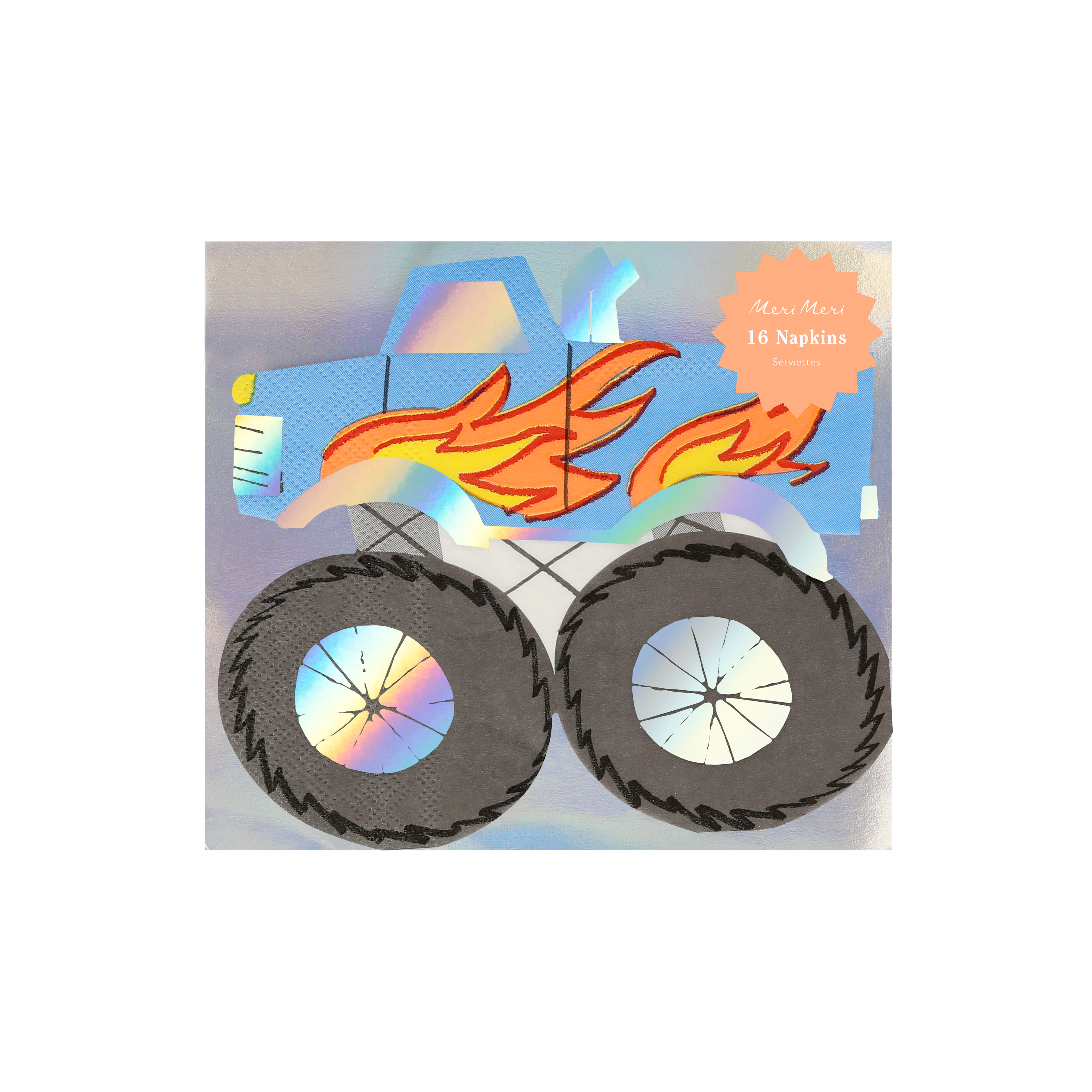 Tovaglioli Monster Truck (x 16)