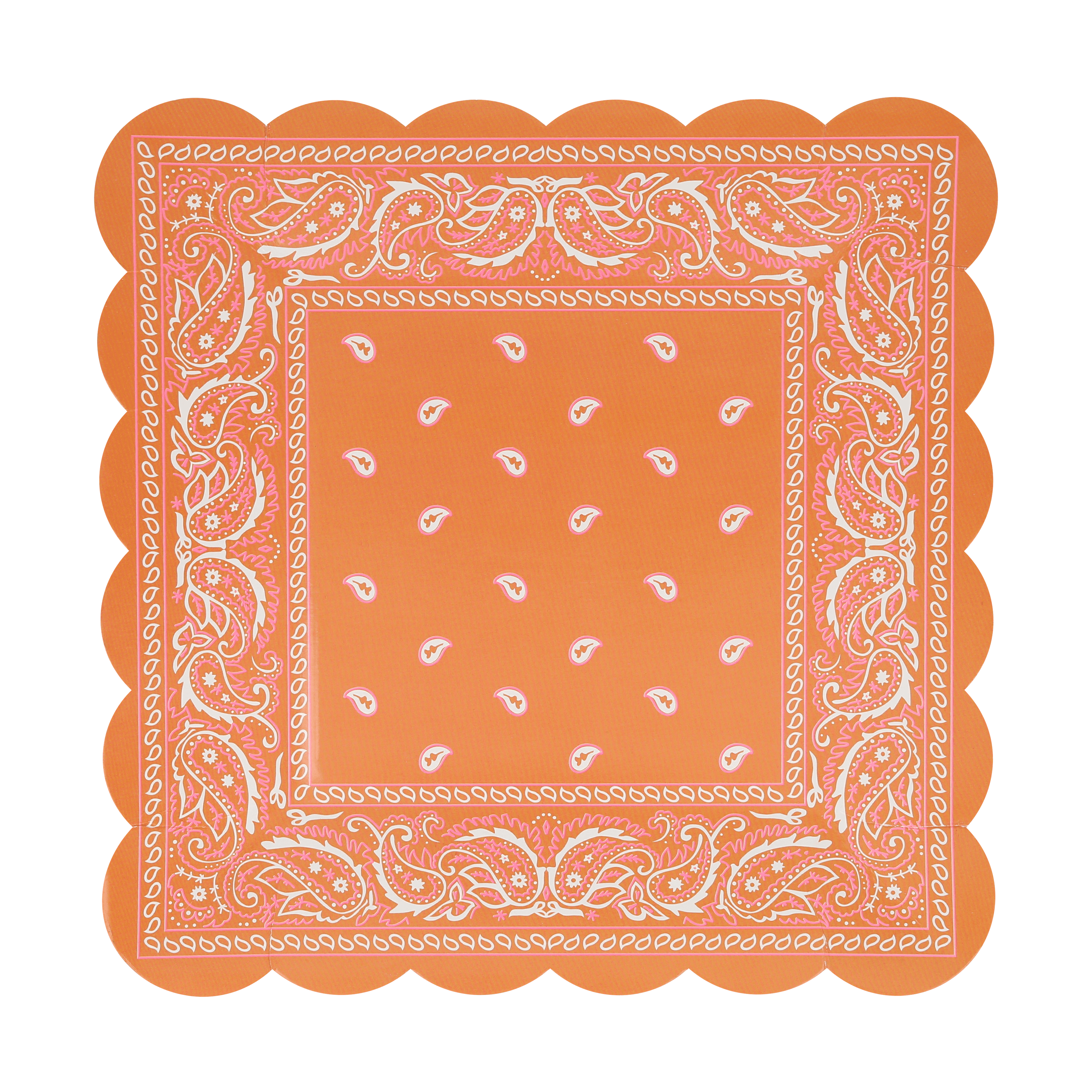 Piatti Quadrati Western Bandana Meri Meri (8 pz)