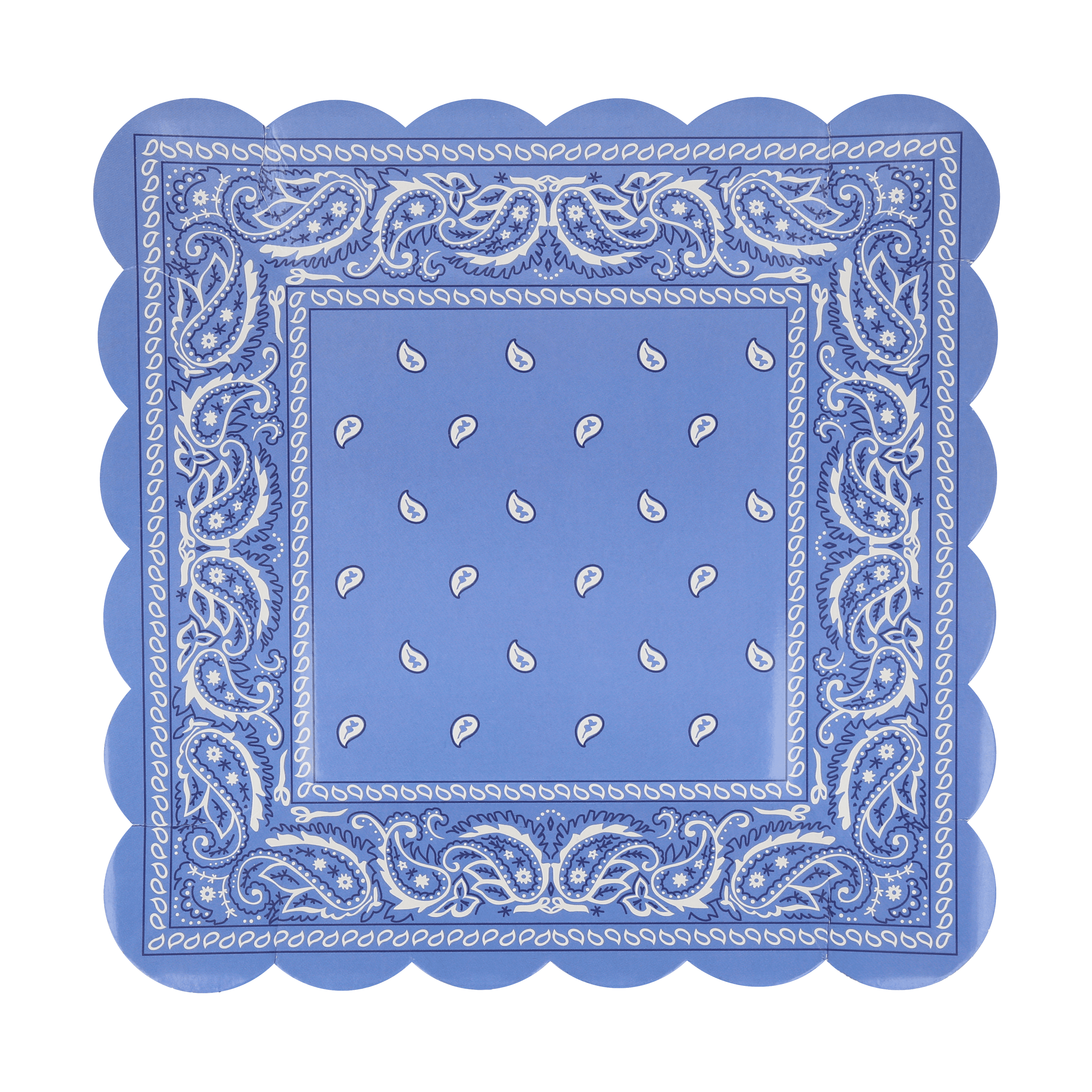 Piatti Quadrati Western Bandana Meri Meri (8 pz)
