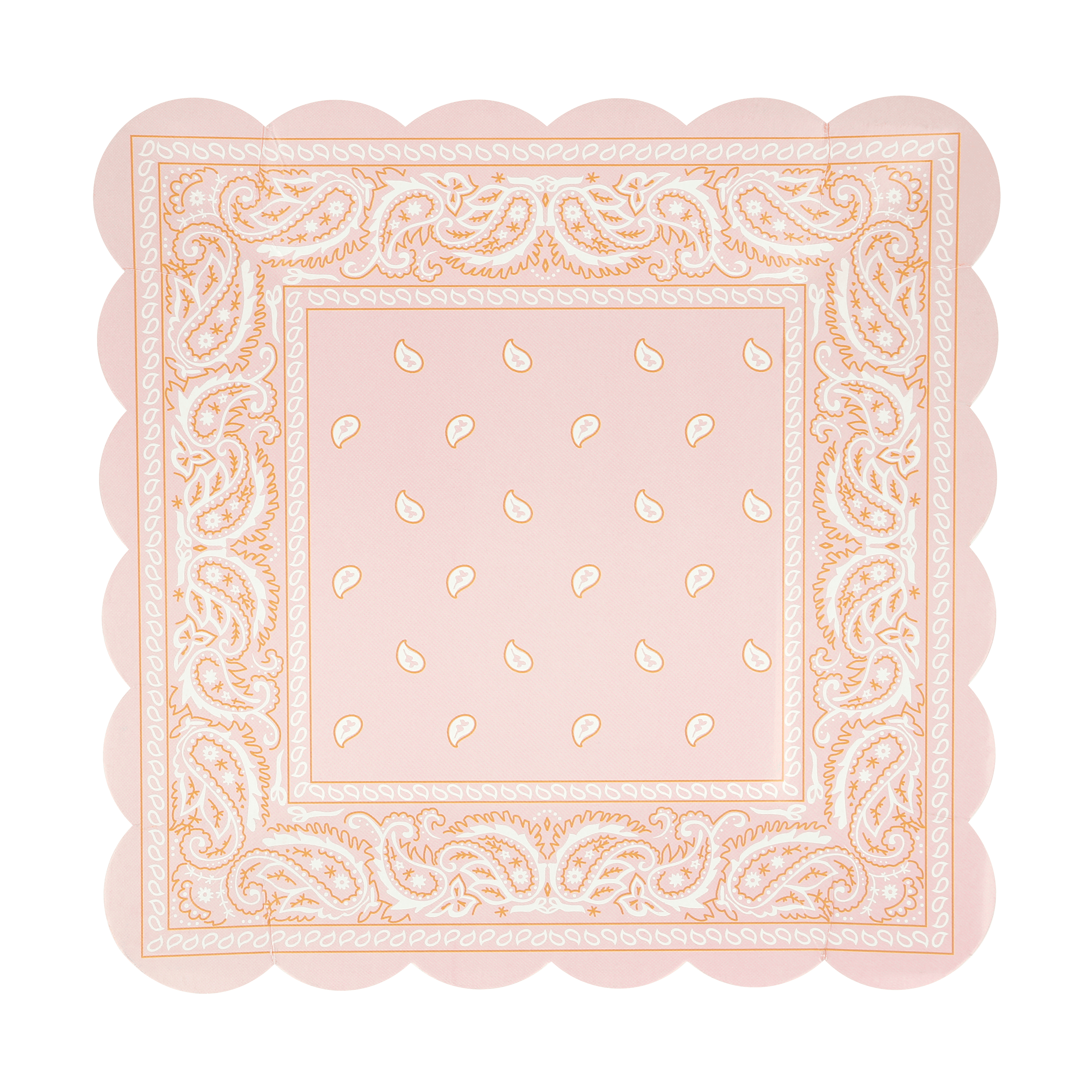 Piatti Quadrati Western Bandana Meri Meri (8 pz)