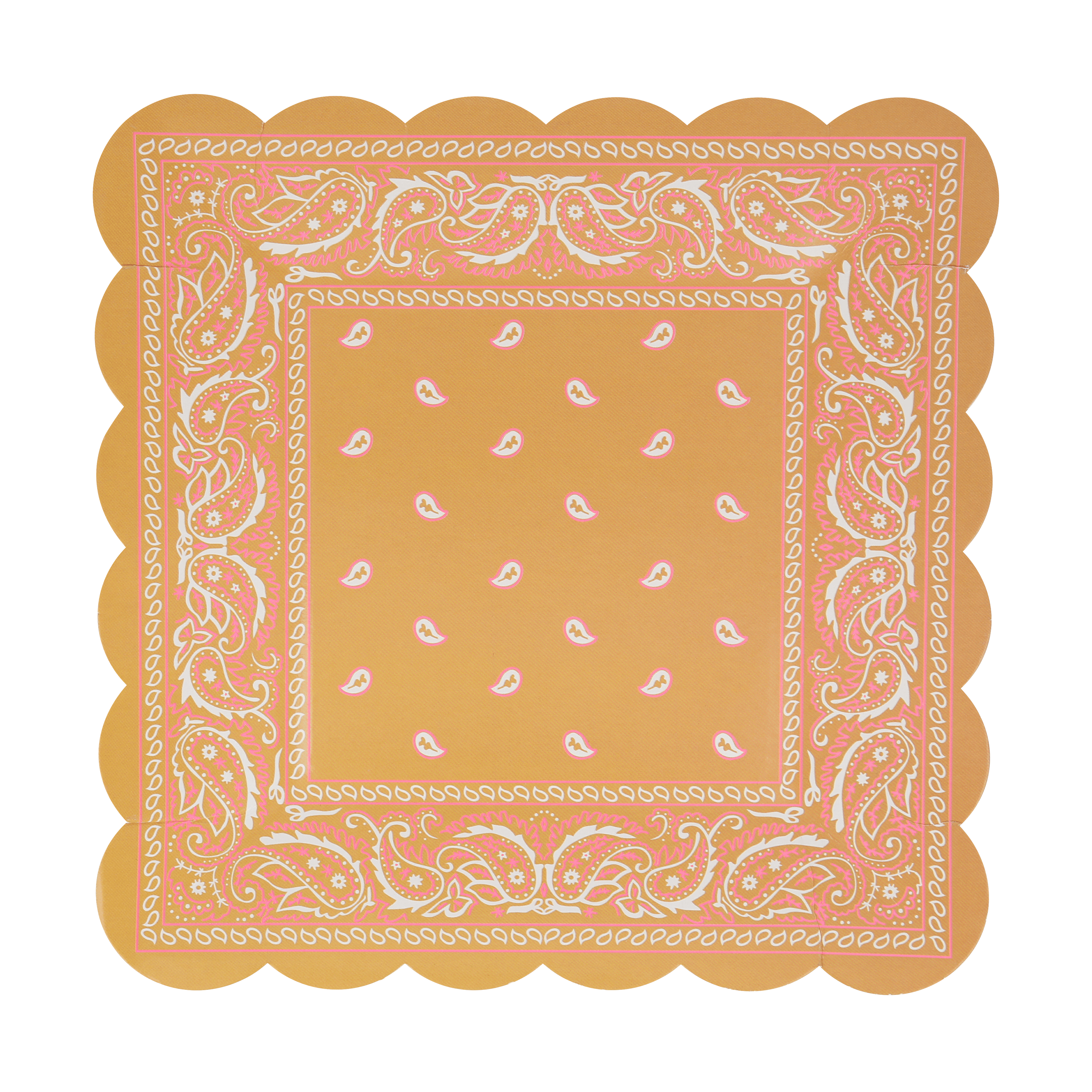 Piatti Quadrati Western Bandana Meri Meri (8 pz)