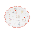 Piatti Dessert Animal Friends Meri Meri (8 pz)